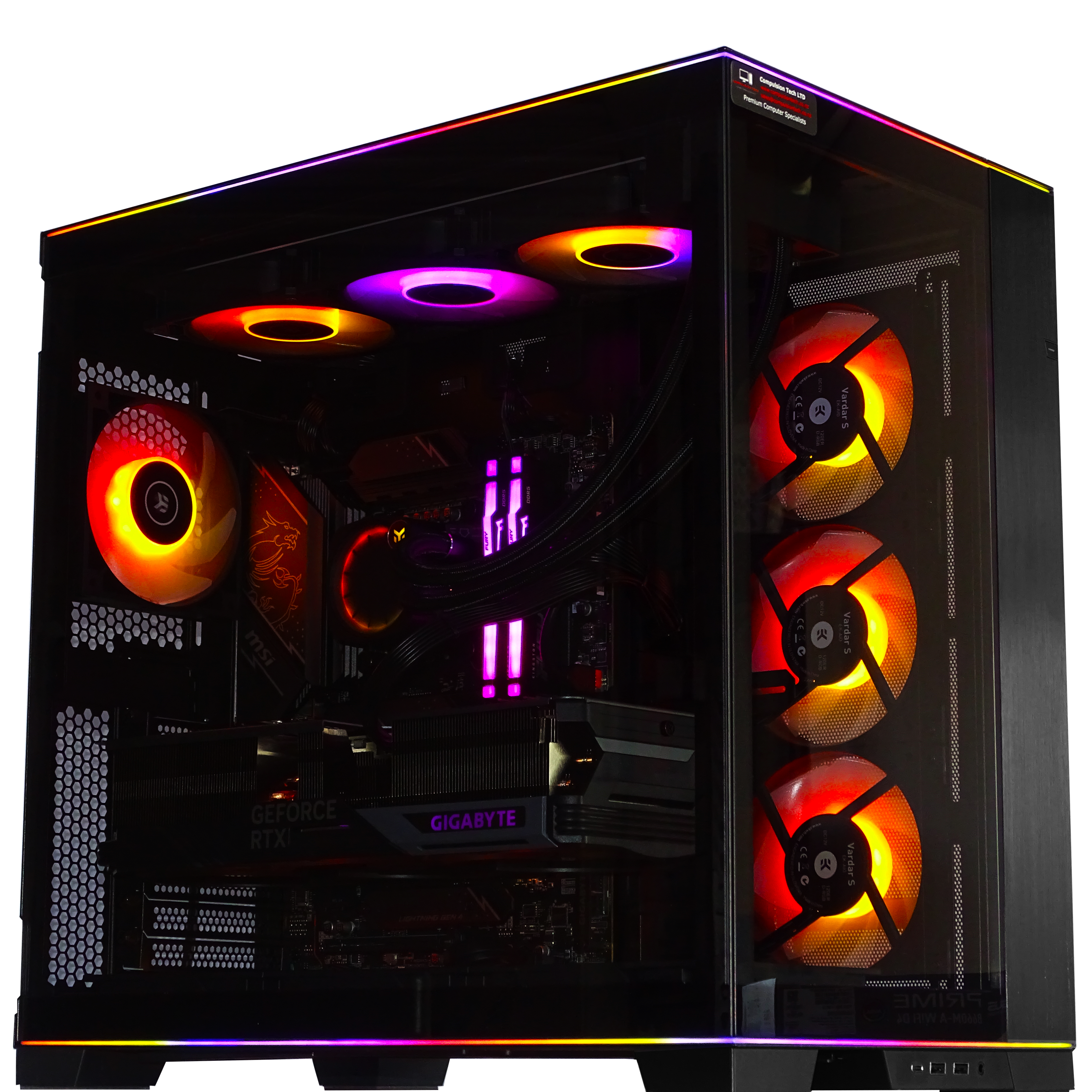 METEOR Gaming PC - RTX 5090 + i7 14700KF + 64GB DDR5 + 4TB NVMe