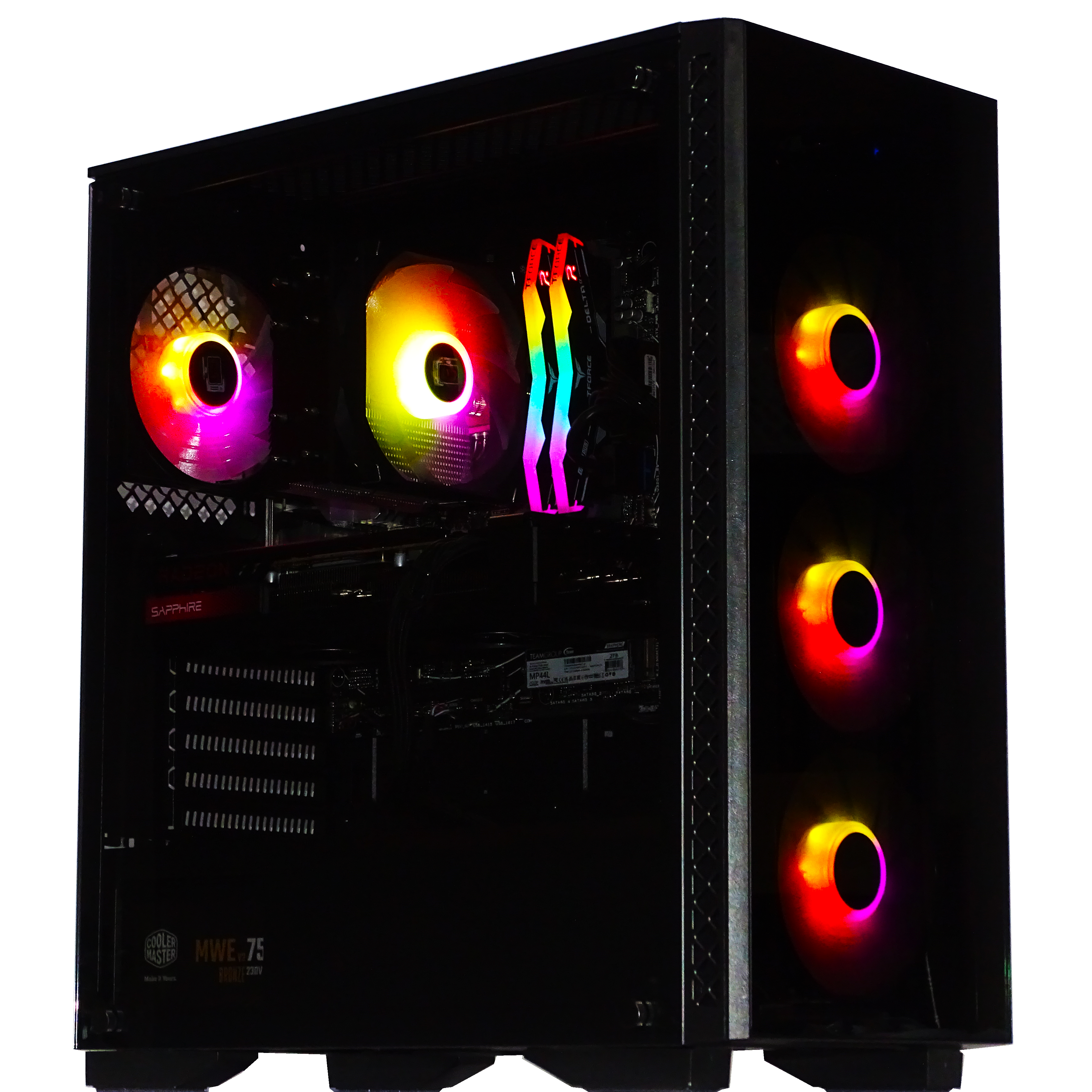 PRESTIGE Gaming PC - RTX 4070 SUPER + Ryzen 9600X + 32GB DDR5 + 1TB NVMe + 2TB HDD
