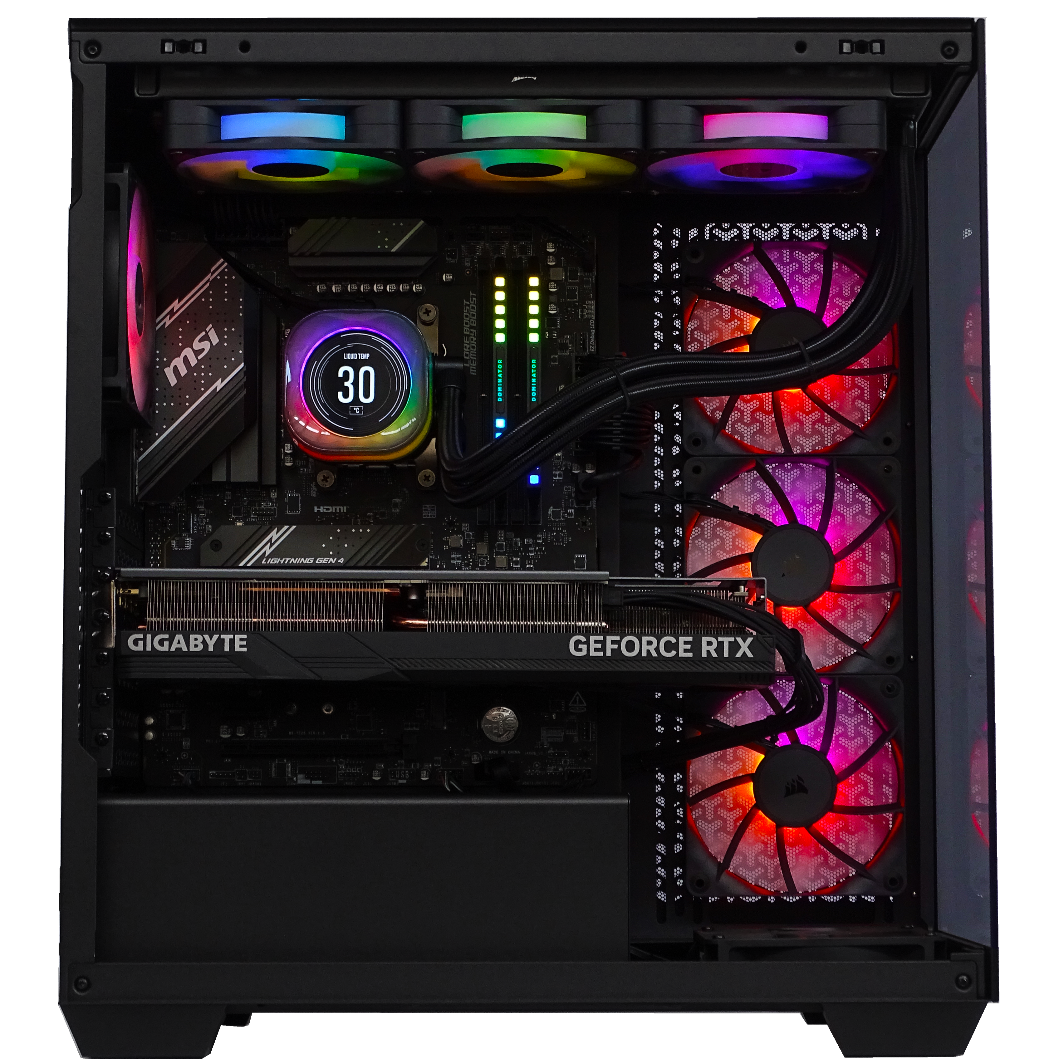 JUGGERNAUT Gaming PC - RTX 5070Ti + Ultra 9 285K + 64GB DDR5 + 4TB NVMe