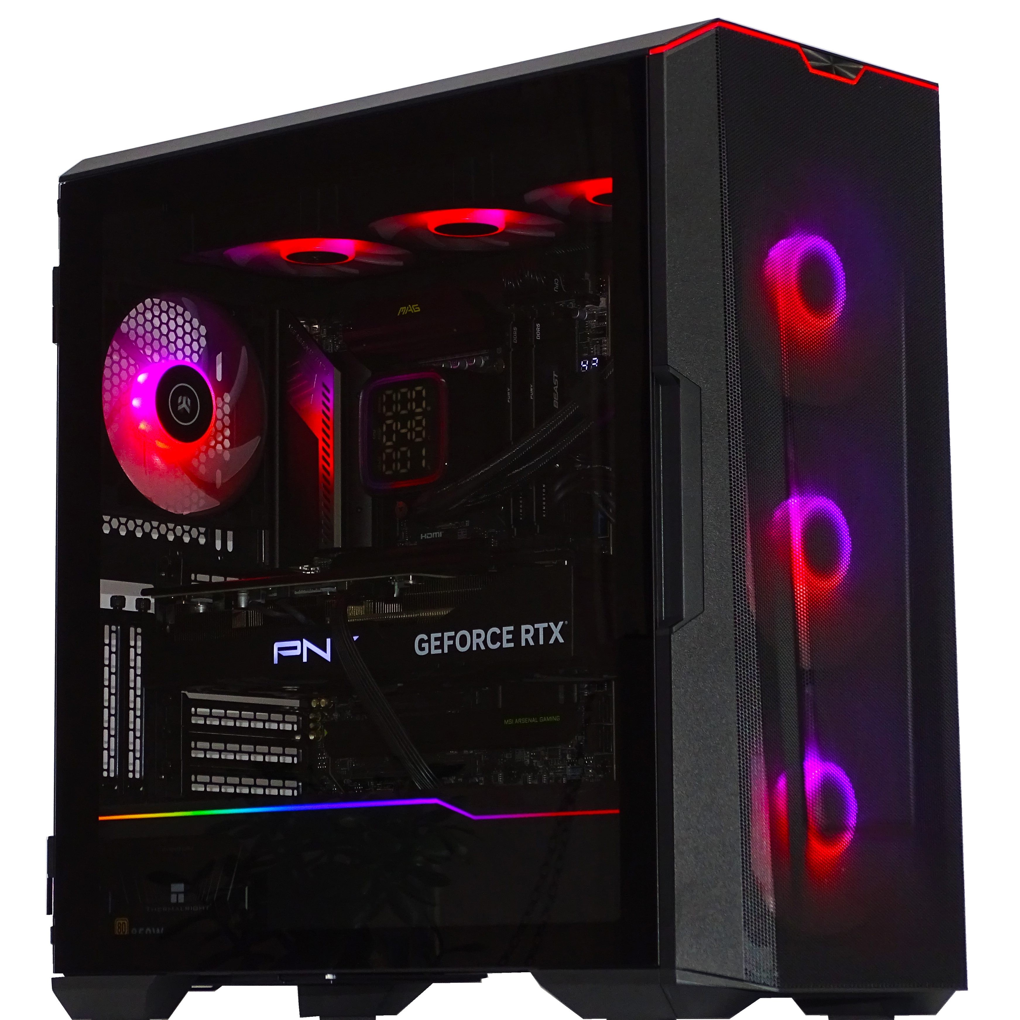ICEBREAKER Gaming PC - RTX 5080 + Ultra 7 265KF + 64GB DDR5 + 4TB NVMe