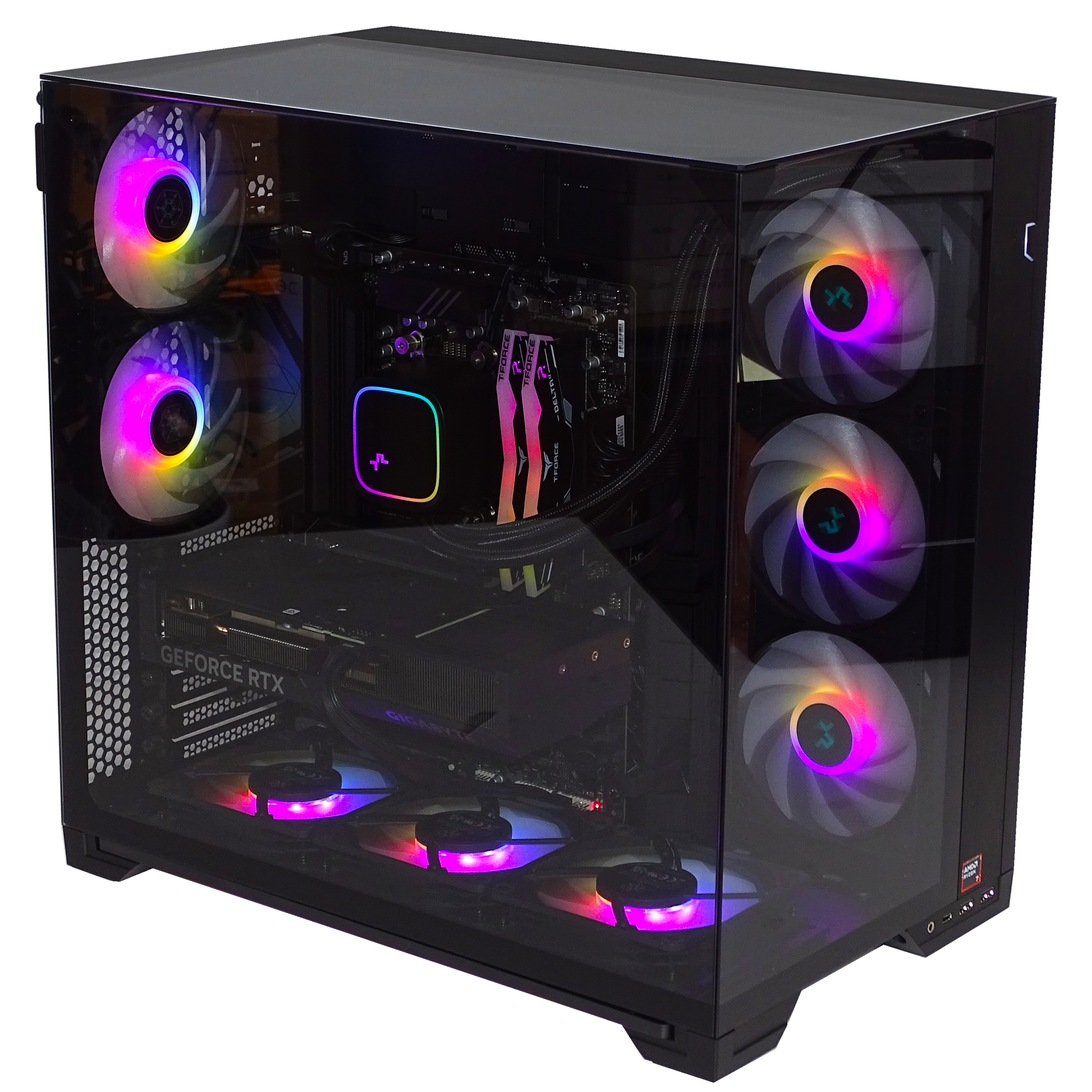 ALPINE Gaming PC - RTX 4070 SUPER + Ryzen 9800X3D + 32GB DDR5 + 2TB NVMe