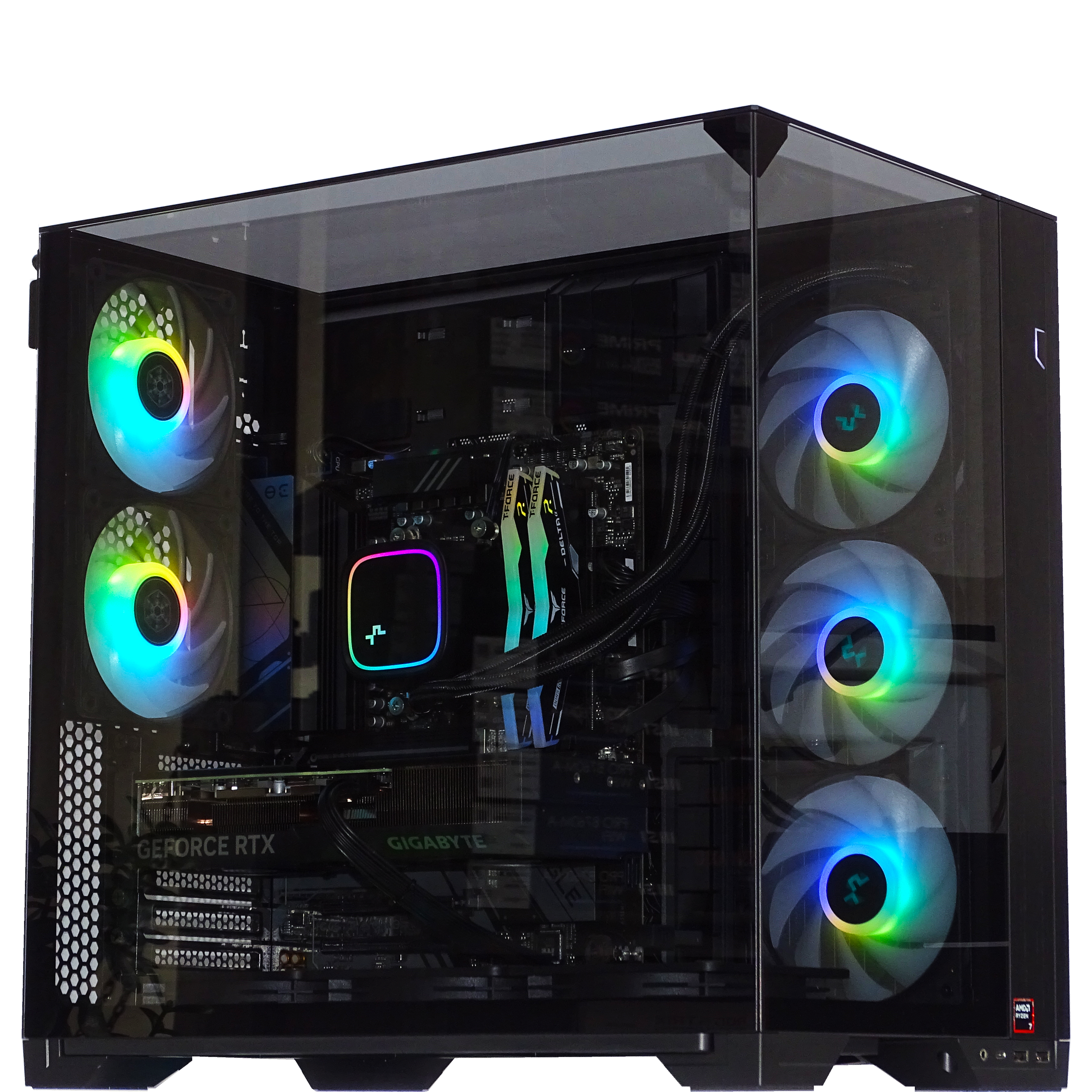ALPINE Gaming PC - RTX 4070 SUPER + Ryzen 9800X3D + 32GB DDR5 + 2TB NVMe