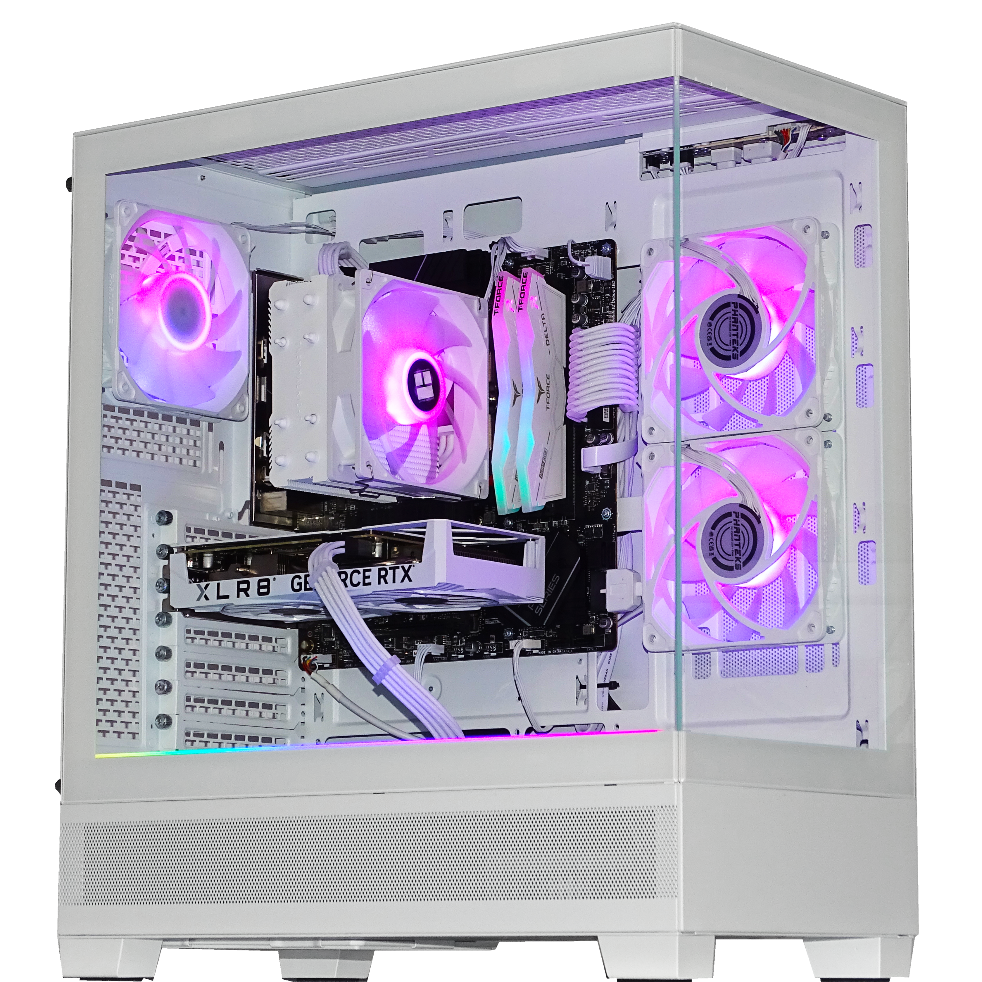 PHEONIX Gaming PC - RTX 5060 + Ryzen 9600X + 32GB DDR5 + 1TB NVMe