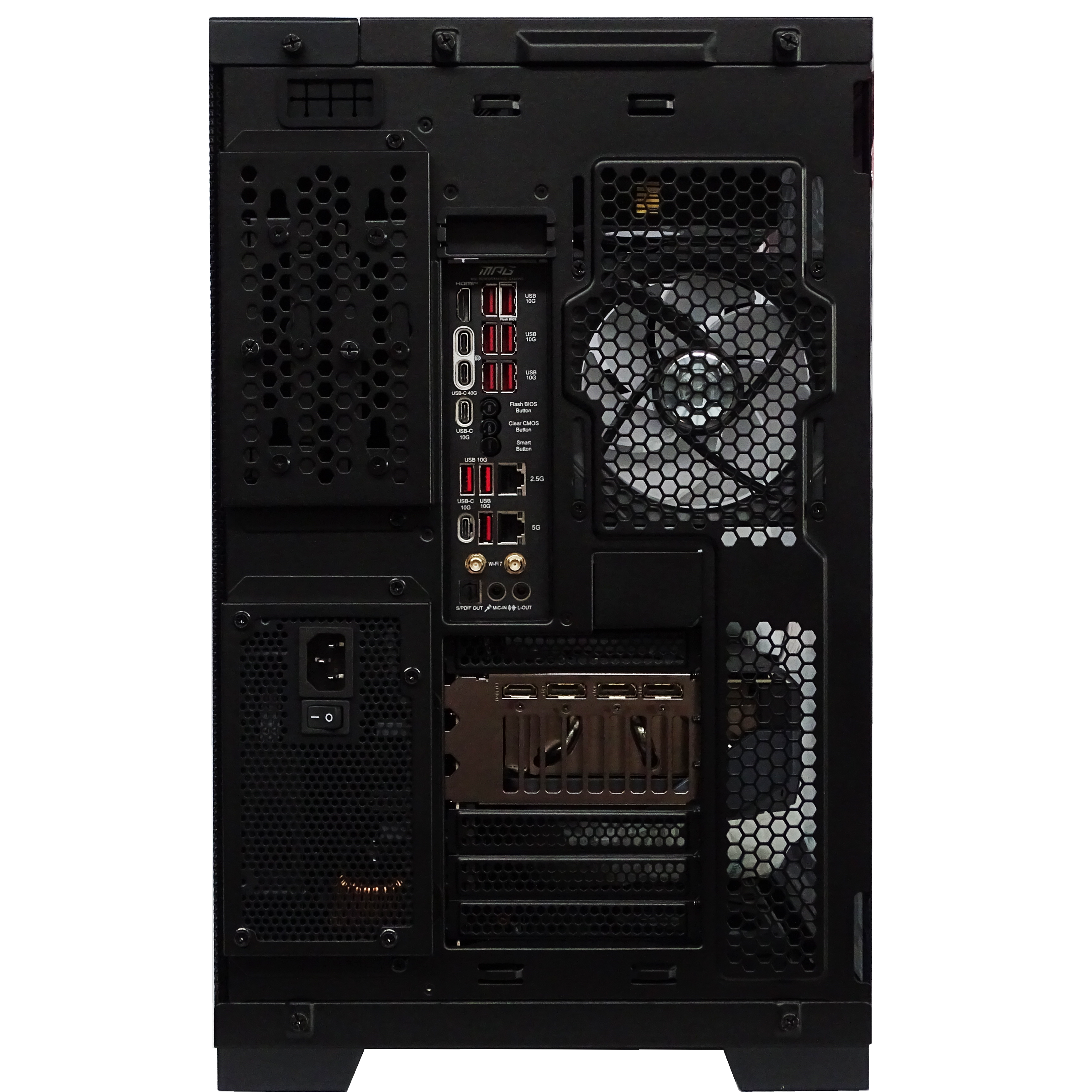 HELIOS Gaming PC - RTX 5090 + Ryzen 9950X3D + 96GB DDR5 + 4TB NVMe + 8TB HDD