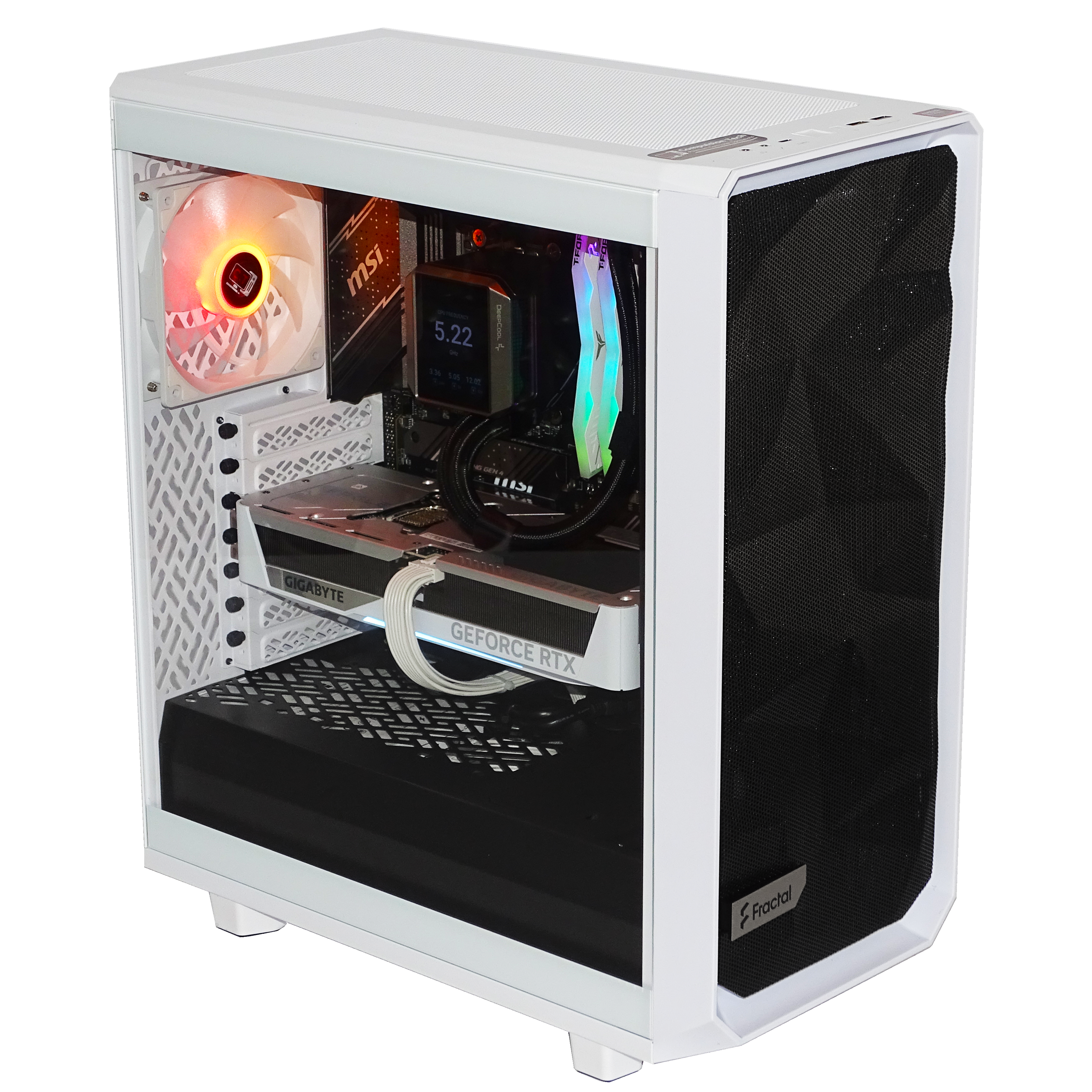 MESHIFY Gaming PC - RTX 5070 + Ryzen 9800X3D + 32GB DDR5 + 2TB NVMe