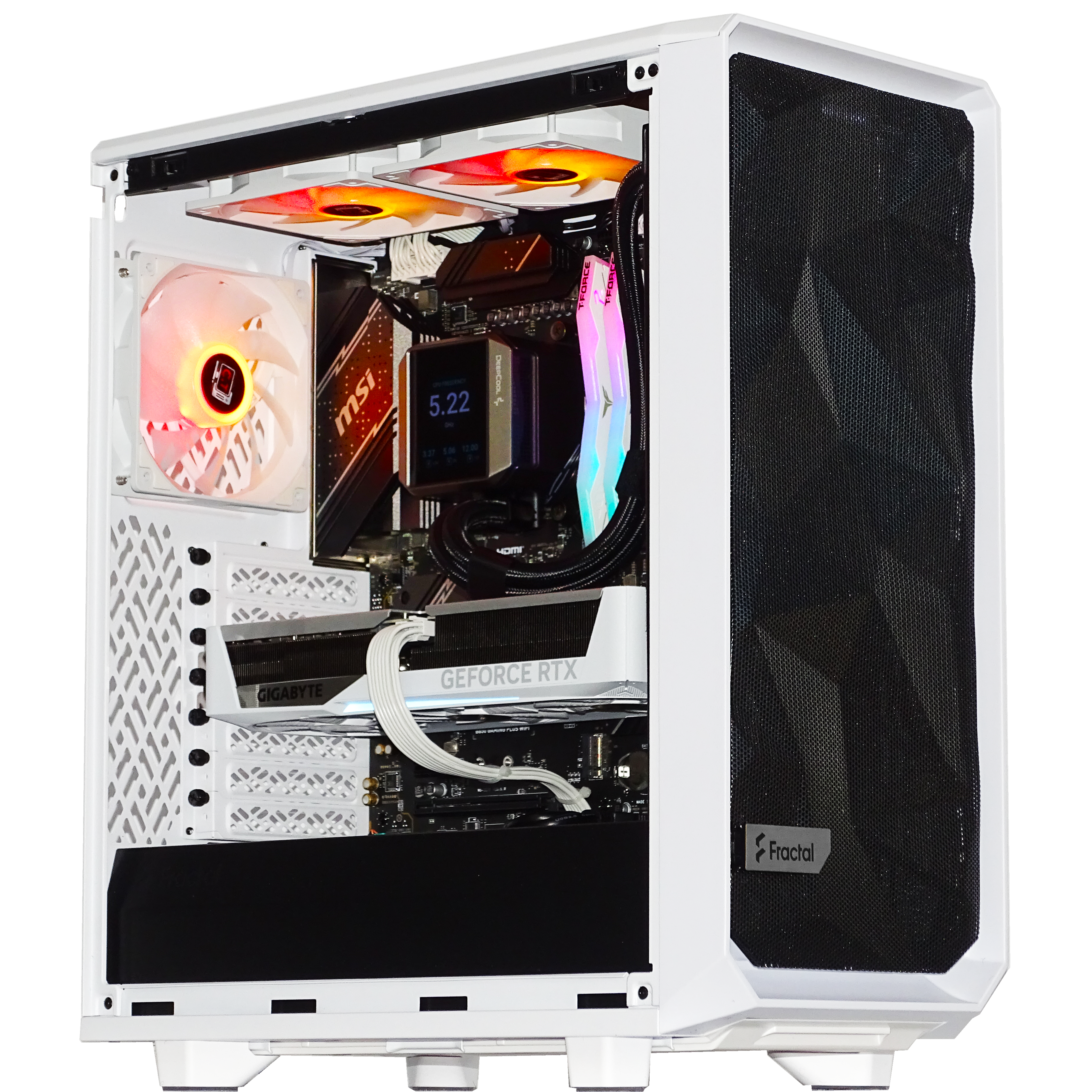 MESHIFY Gaming PC - RTX 5070 + Ryzen 9800X3D + 32GB DDR5 + 2TB NVMe