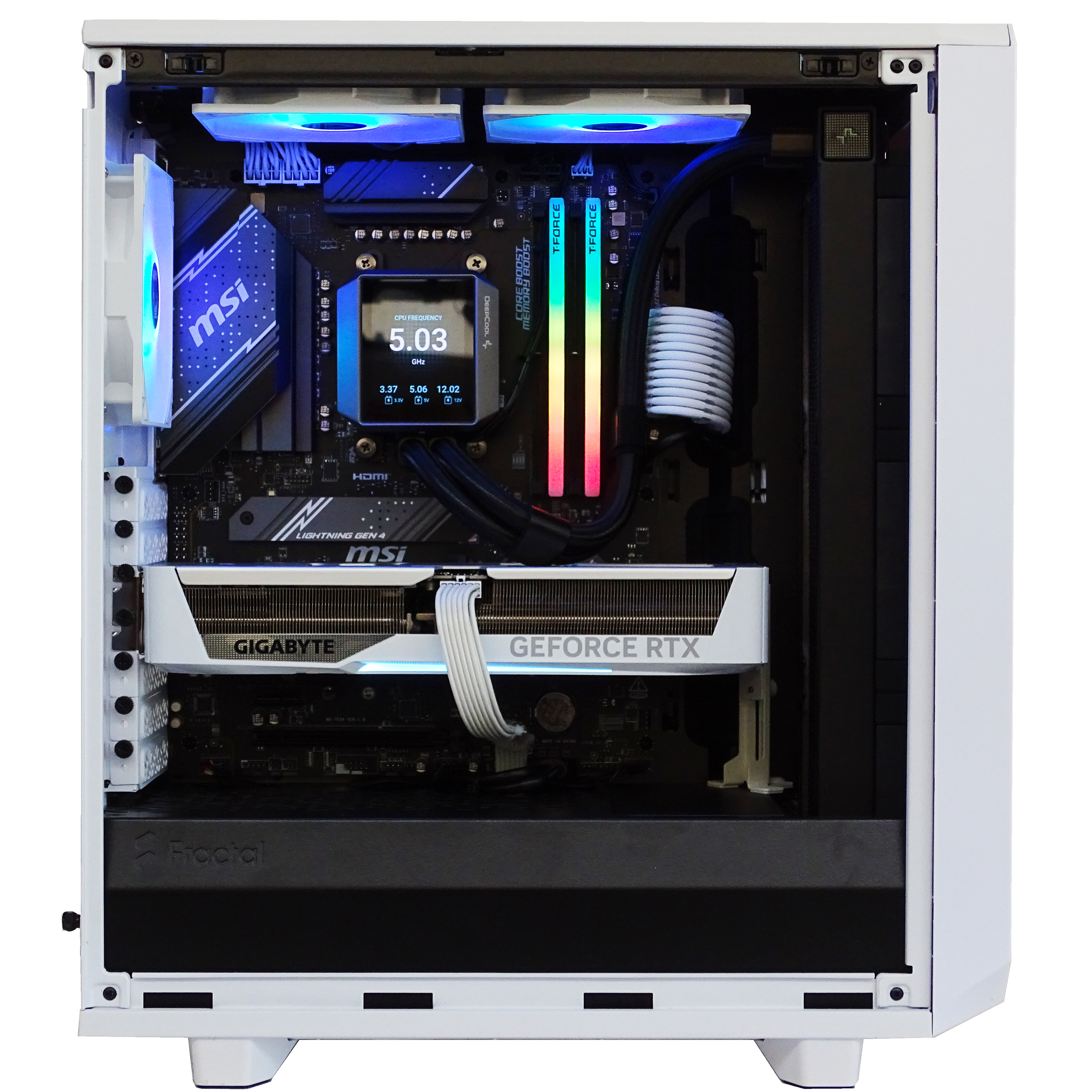 MESHIFY Gaming PC - RTX 5070 + Ryzen 9800X3D + 32GB DDR5 + 2TB NVMe