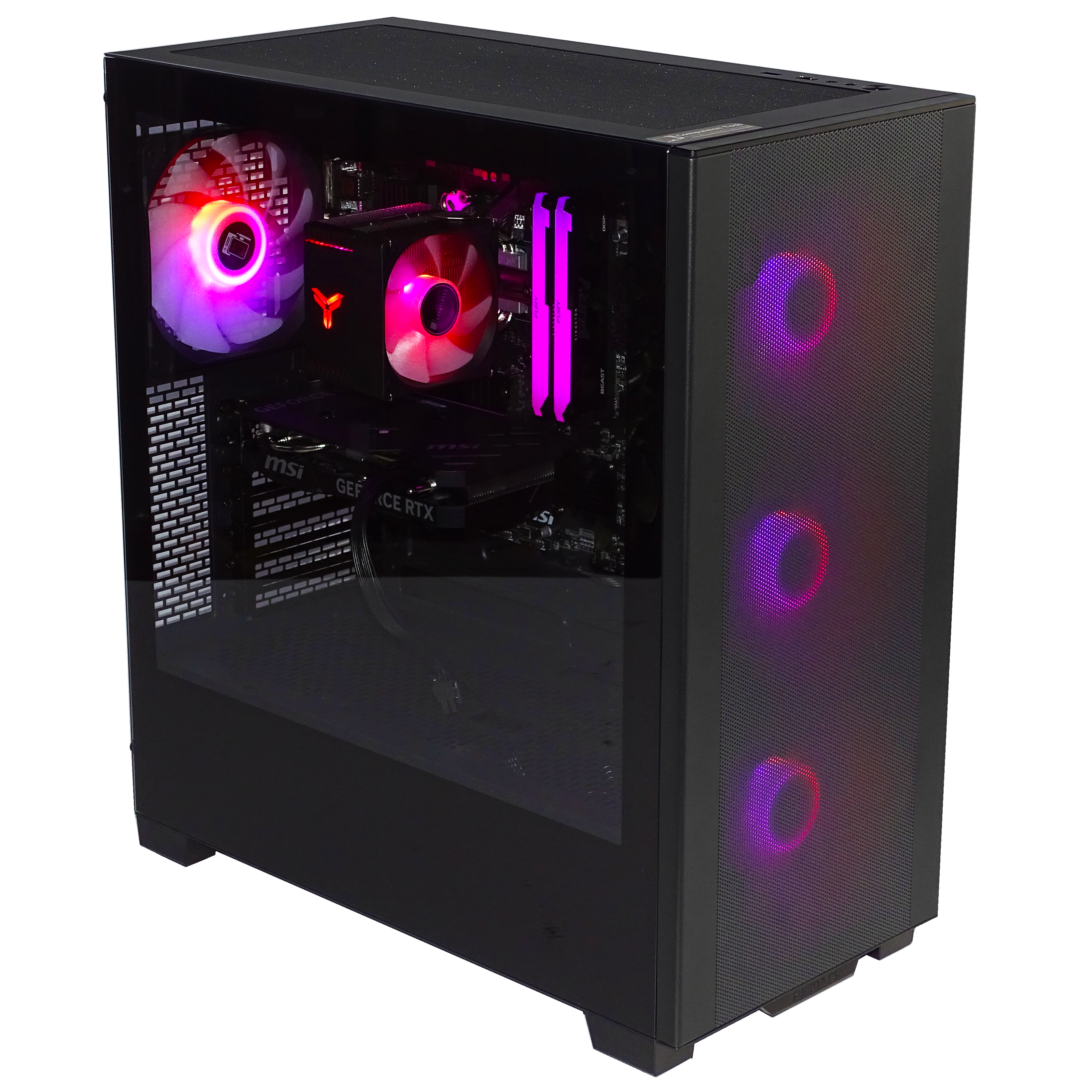 NINJA Gaming PC - RTX 4060 + Ryzen 5600X + 16GB DDR4 + 2TB NVMe