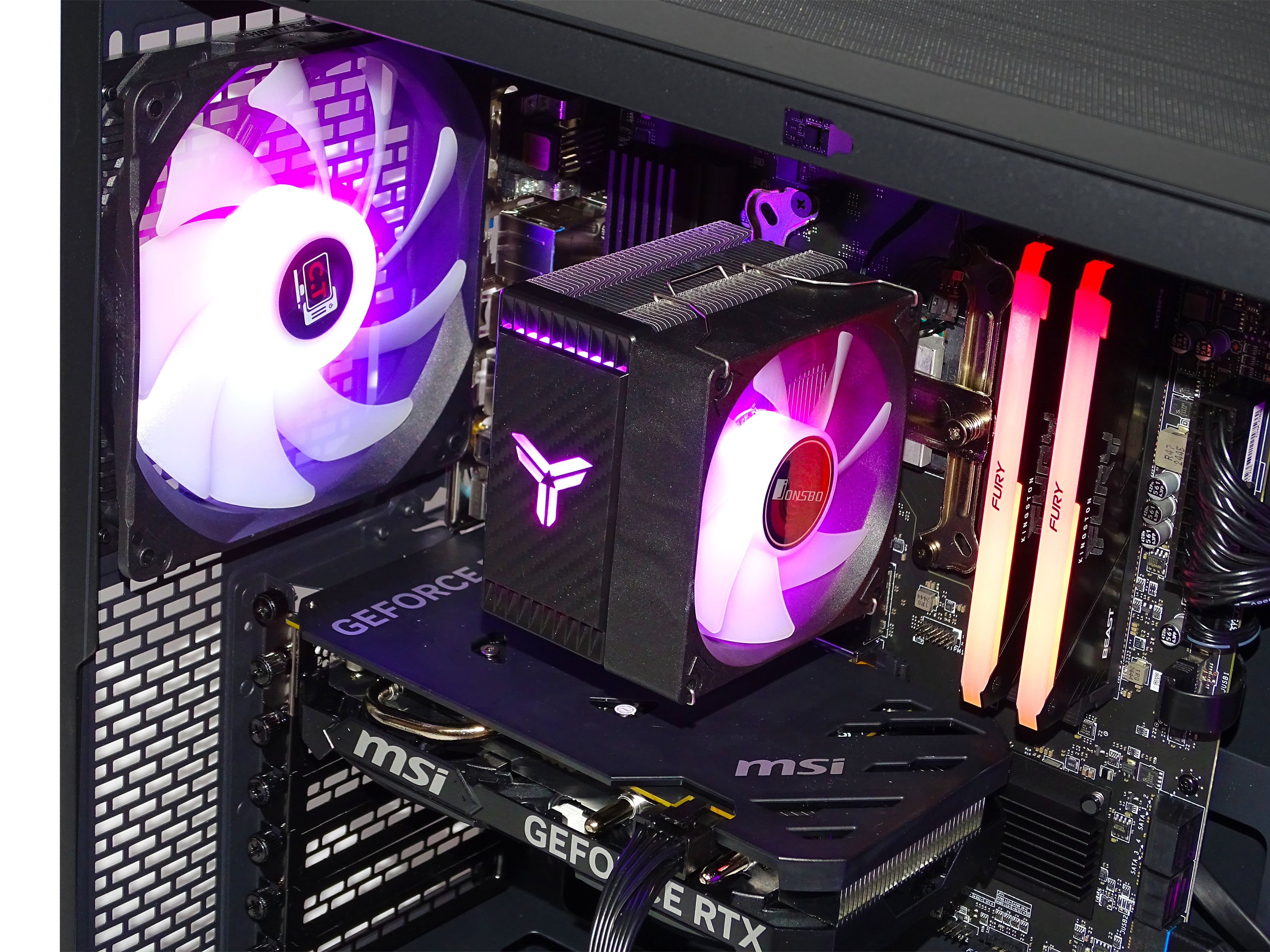 NINJA Gaming PC - RTX 4060 + Ryzen 5600X + 16GB DDR4 + 2TB NVMe