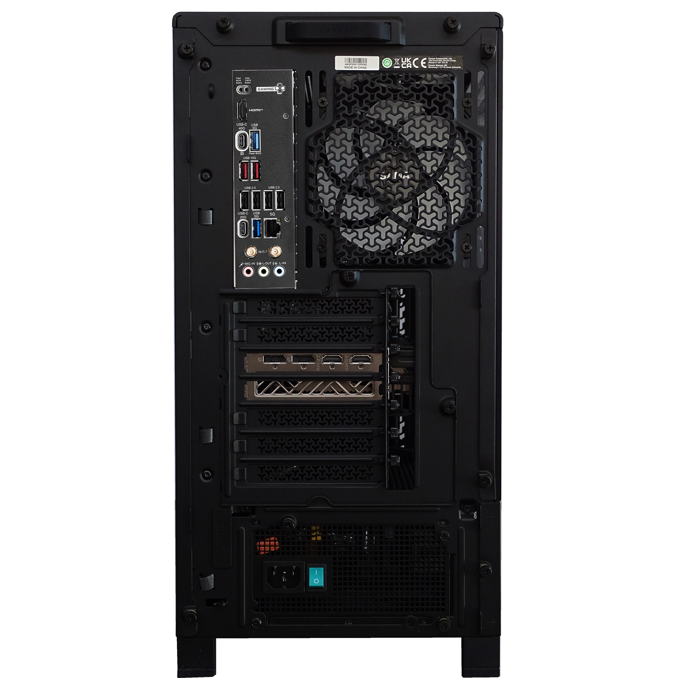 NEUTRON Gaming PC - RX 9070XT + Ryzen 9800X3D + 64GB DDR5 + 4TB NVMe