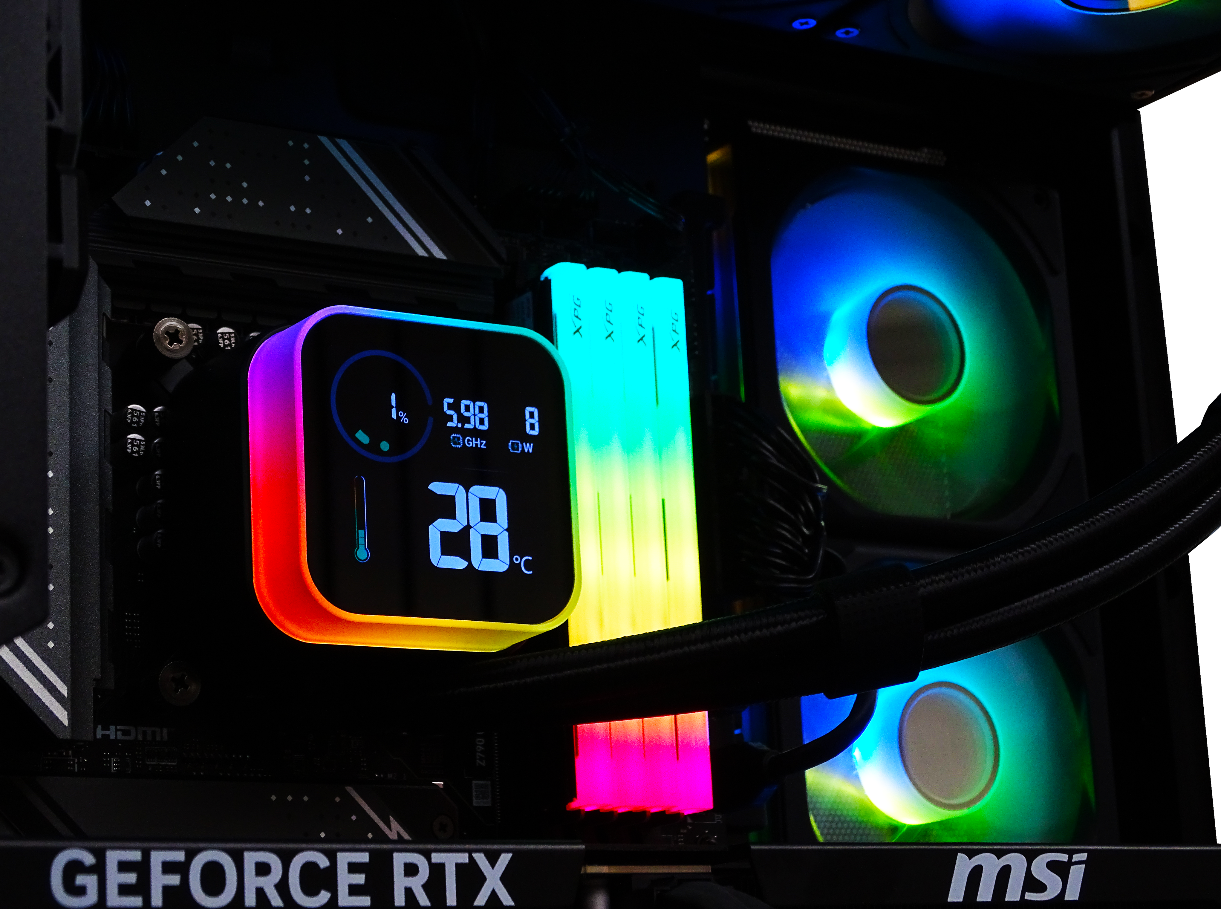 HALCON Gaming PC - RTX 5080 + i9 14900K + 64GB DDR5 + 4TB NVMe