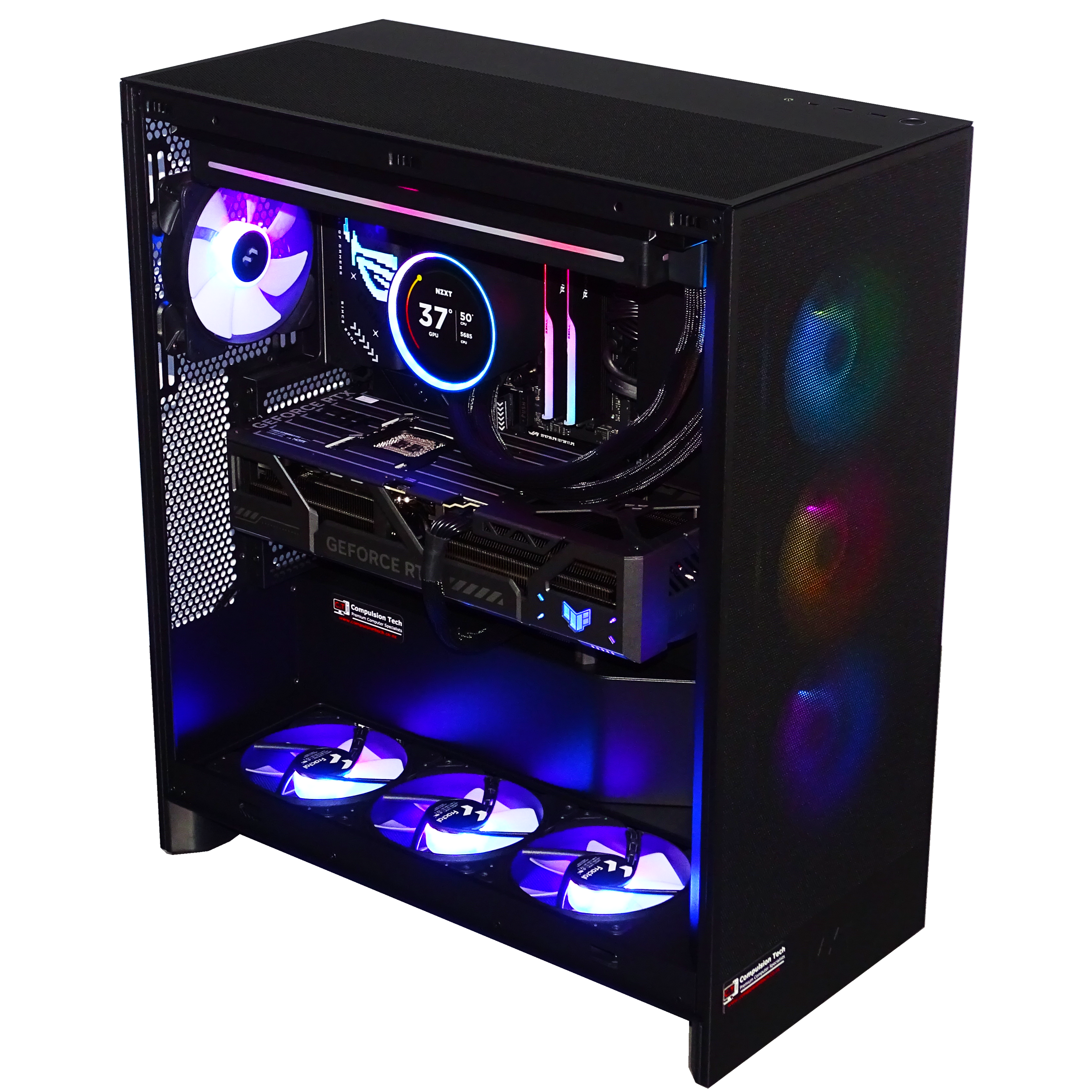 AMBER Gaming PC - RTX 5080 + i7 14700KF + 64GB DDR5 + 4TB NVMe