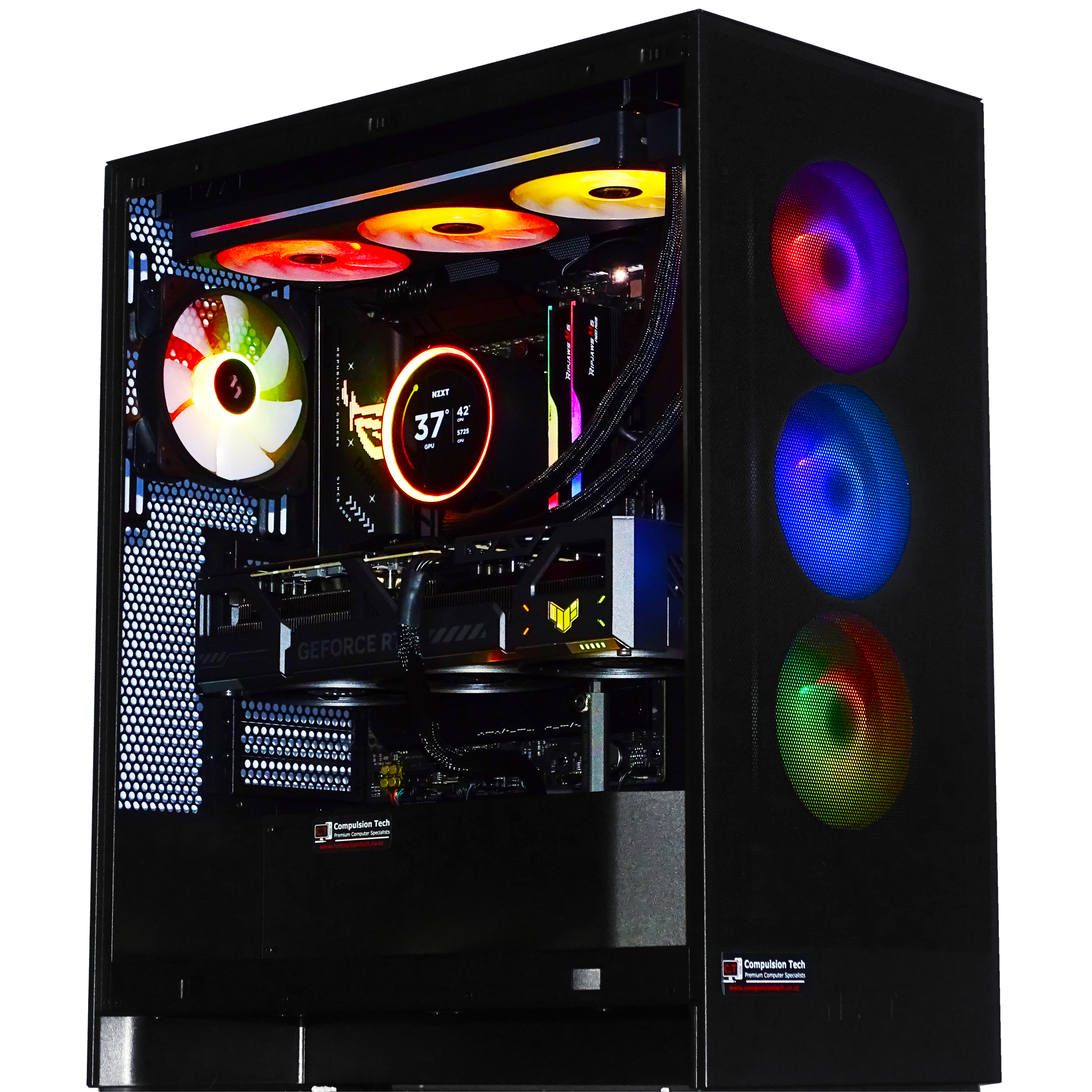 AMBER Gaming PC - RTX 5080 + i7 14700KF + 64GB DDR5 + 4TB NVMe
