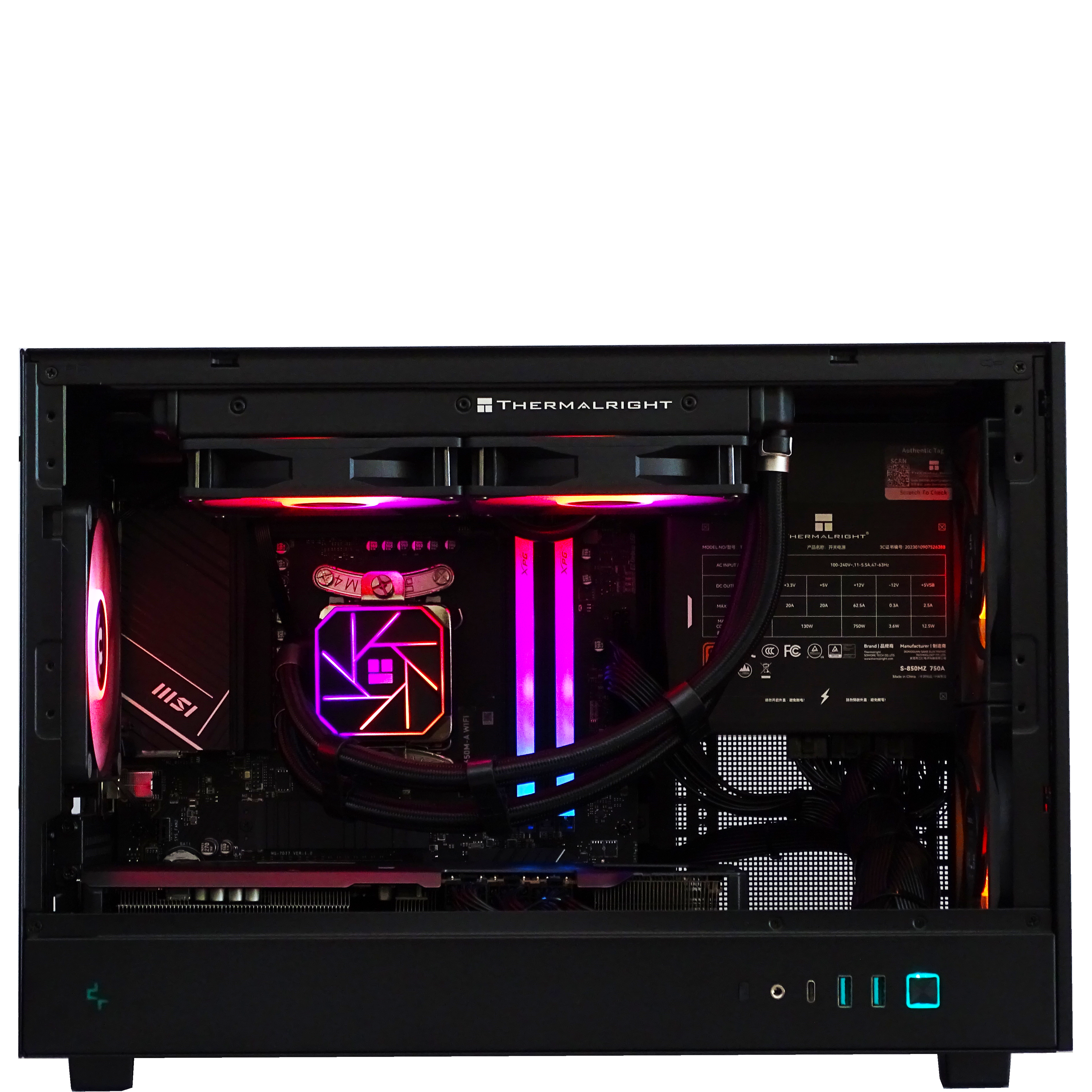 GRAPHITE Gaming PC - RX 9070 XT + i5 14600K + 32GB DDR5 + 2TB NVMe