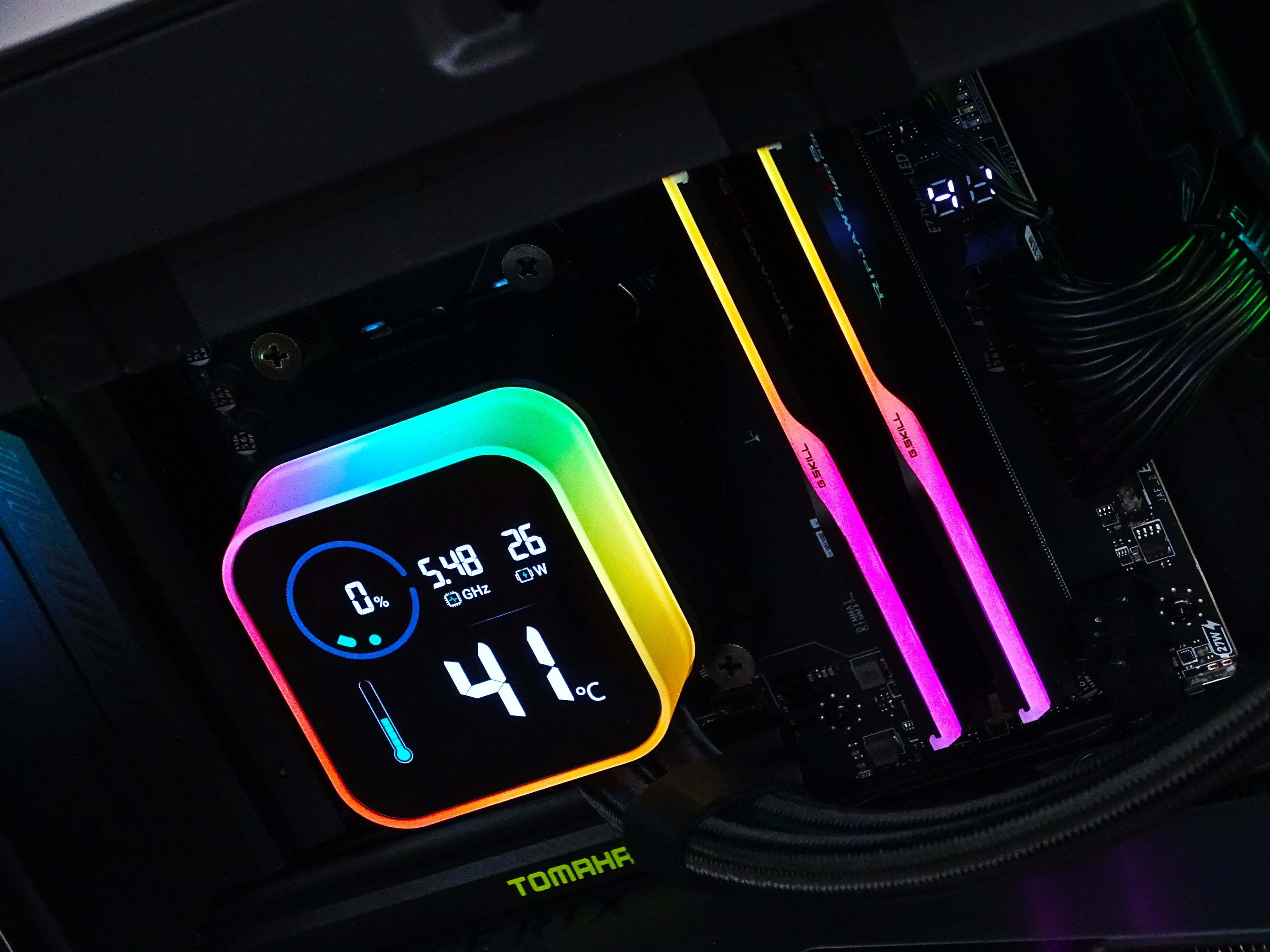 QUANTUM Gaming PC - RTX 5090 + Ryzen 9950X3D + 96GB DDR5 + 4TB NVMe + 8TB HDD
