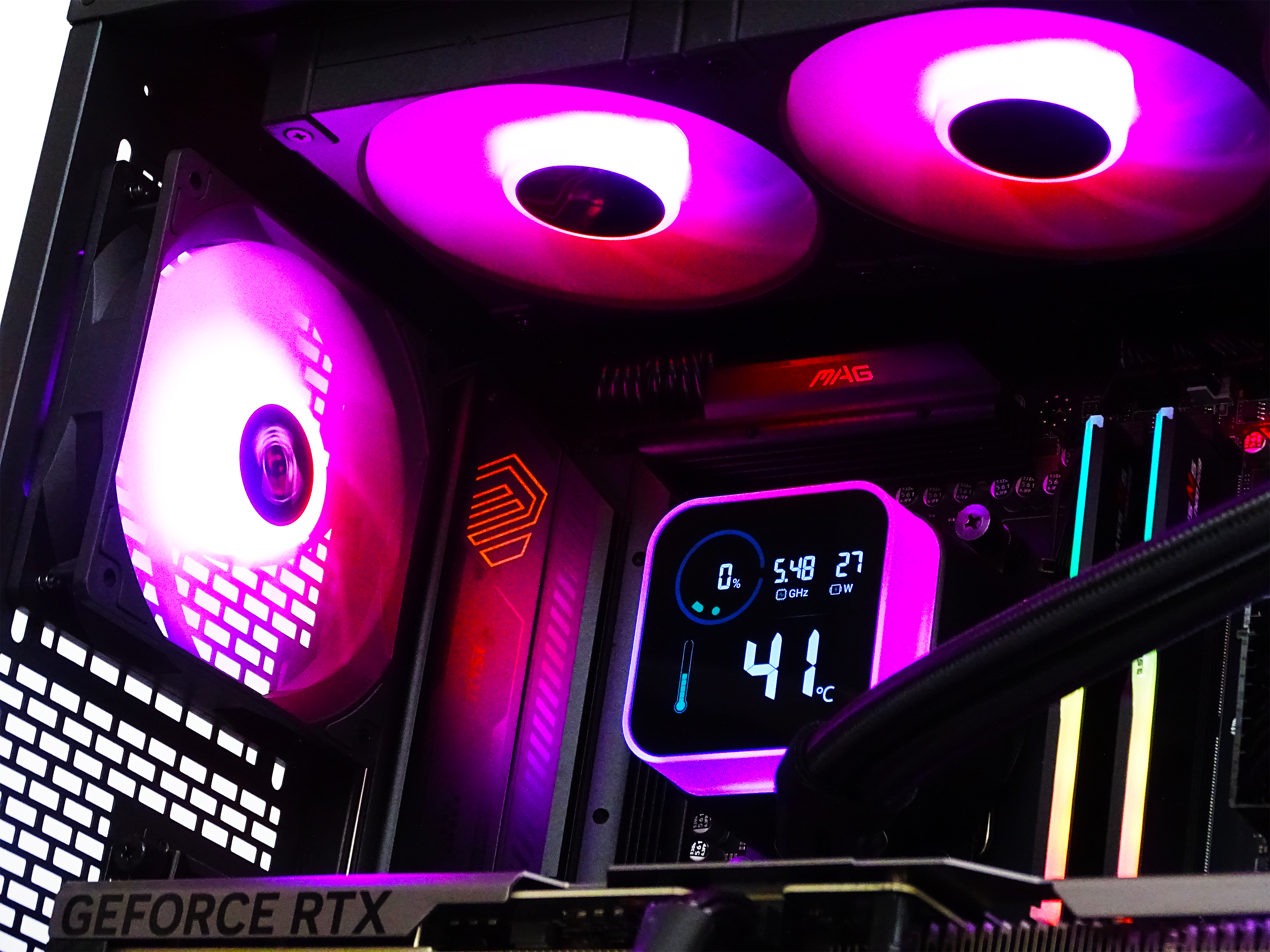 QUANTUM Gaming PC - RTX 5090 + Ryzen 9950X3D + 96GB DDR5 + 4TB NVMe + 8TB HDD