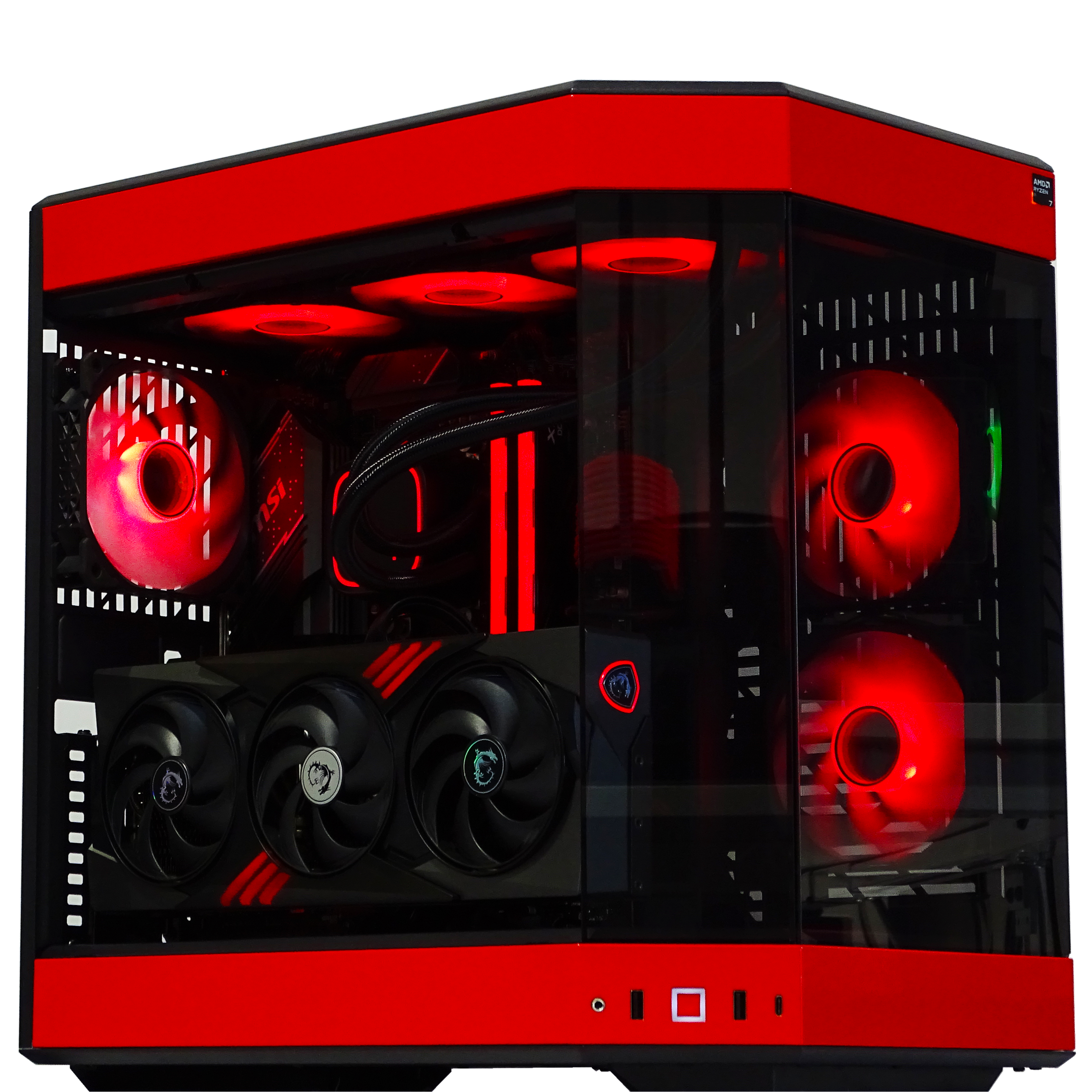 BLAZE Gaming PC - RTX 5070Ti + Ryzen 9800X3D + 32GB DDR5 + 2TB NVMe