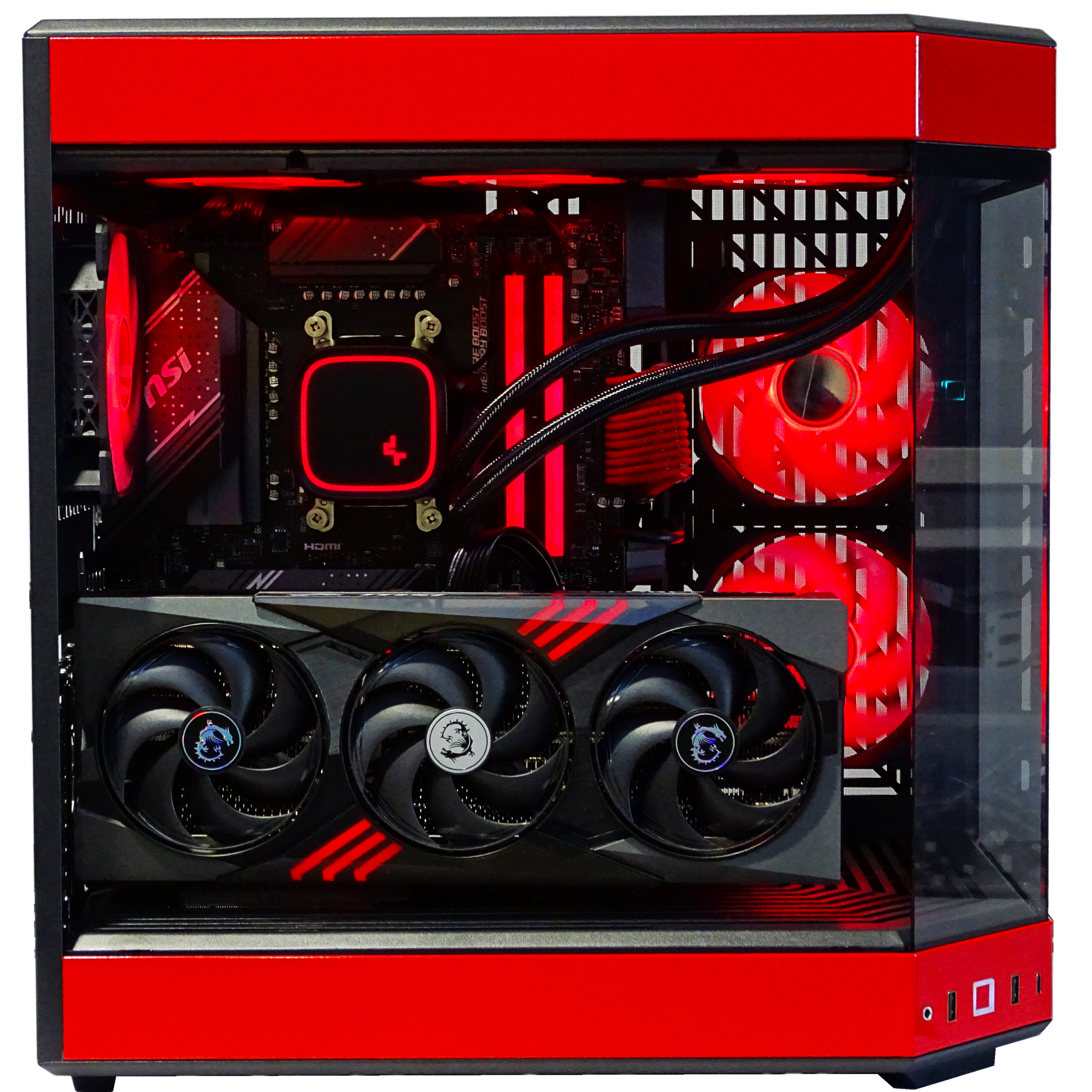 BLAZE Gaming PC - RTX 5070Ti + Ryzen 9800X3D + 32GB DDR5 + 2TB NVMe
