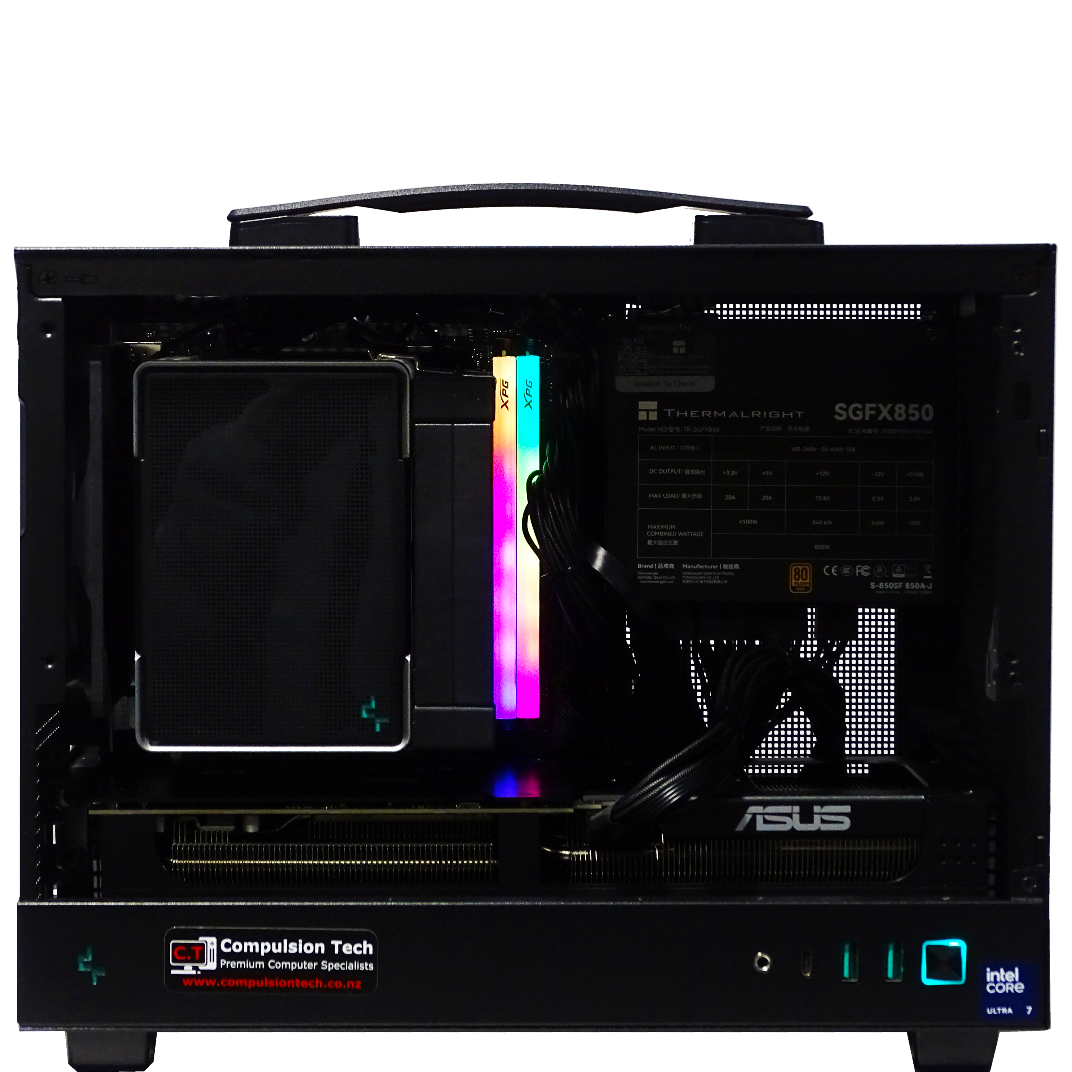 EVOLVE Gaming PC - RTX 5070Ti + Ultra 7 265KF + 32GB DDR5 + 2TB NVMe