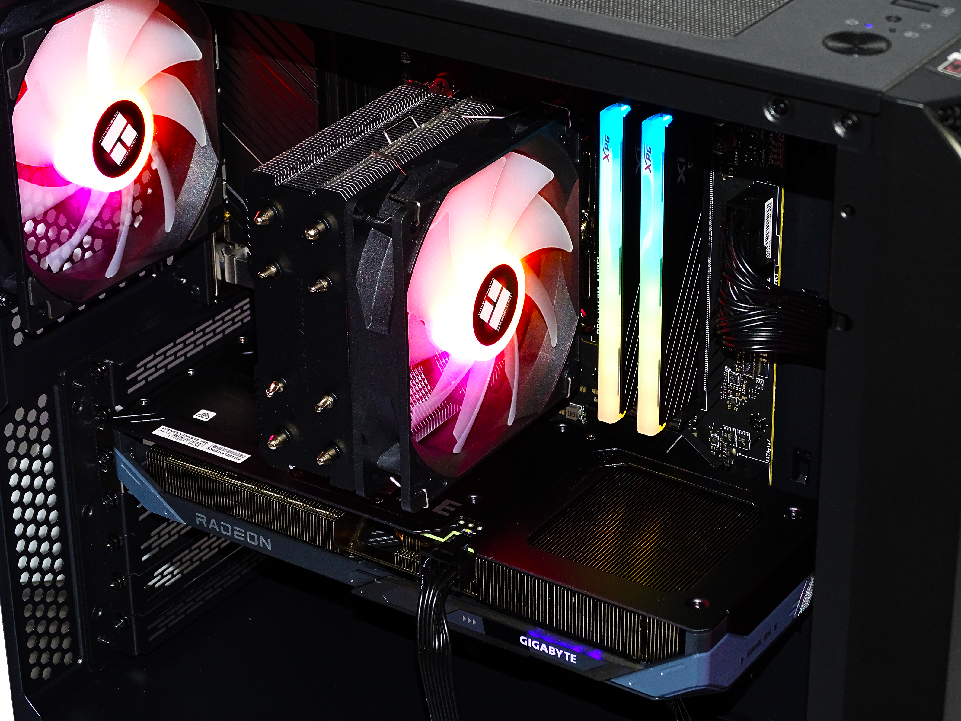 AQUA Gaming PC - RX 9060 XT + Ryzen 9600X + 32GB DDR5 + 1TB NVMe