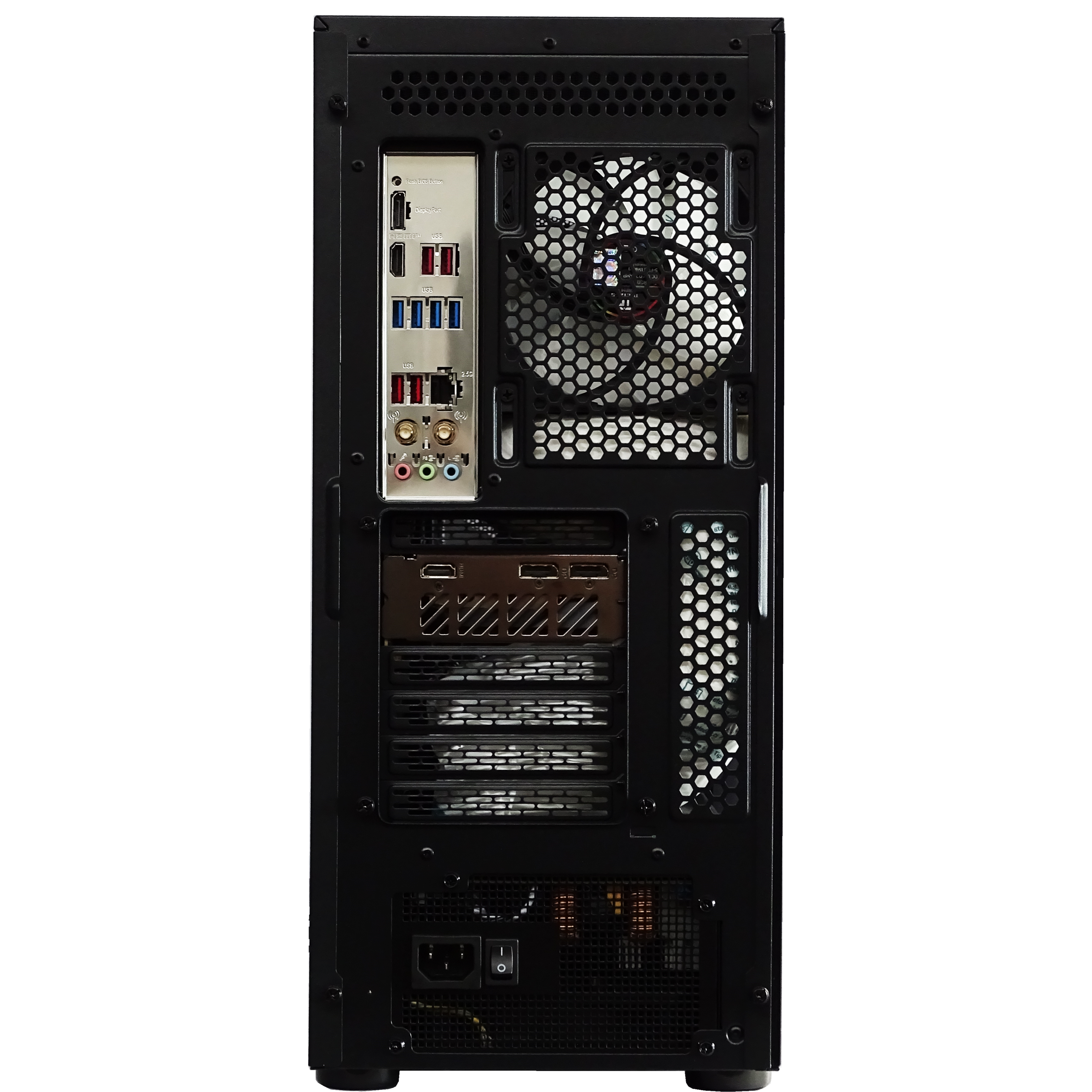 AQUA Gaming PC - RX 9060 XT + Ryzen 9600X + 32GB DDR5 + 1TB NVMe