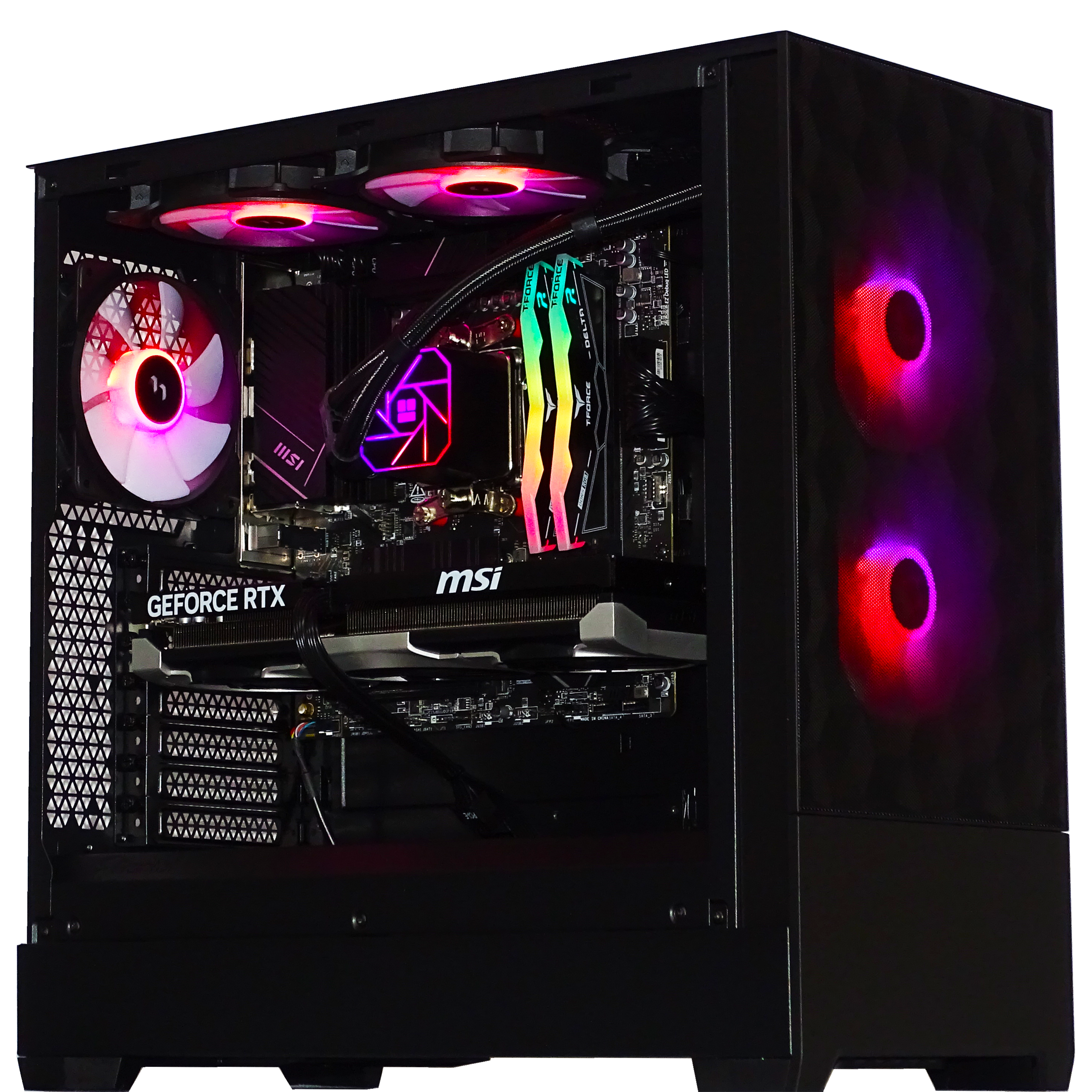 NEXUS Gaming PC - RTX 5060Ti + Ryzen 9600X + 32GB DDR5 + 2TB NVMe