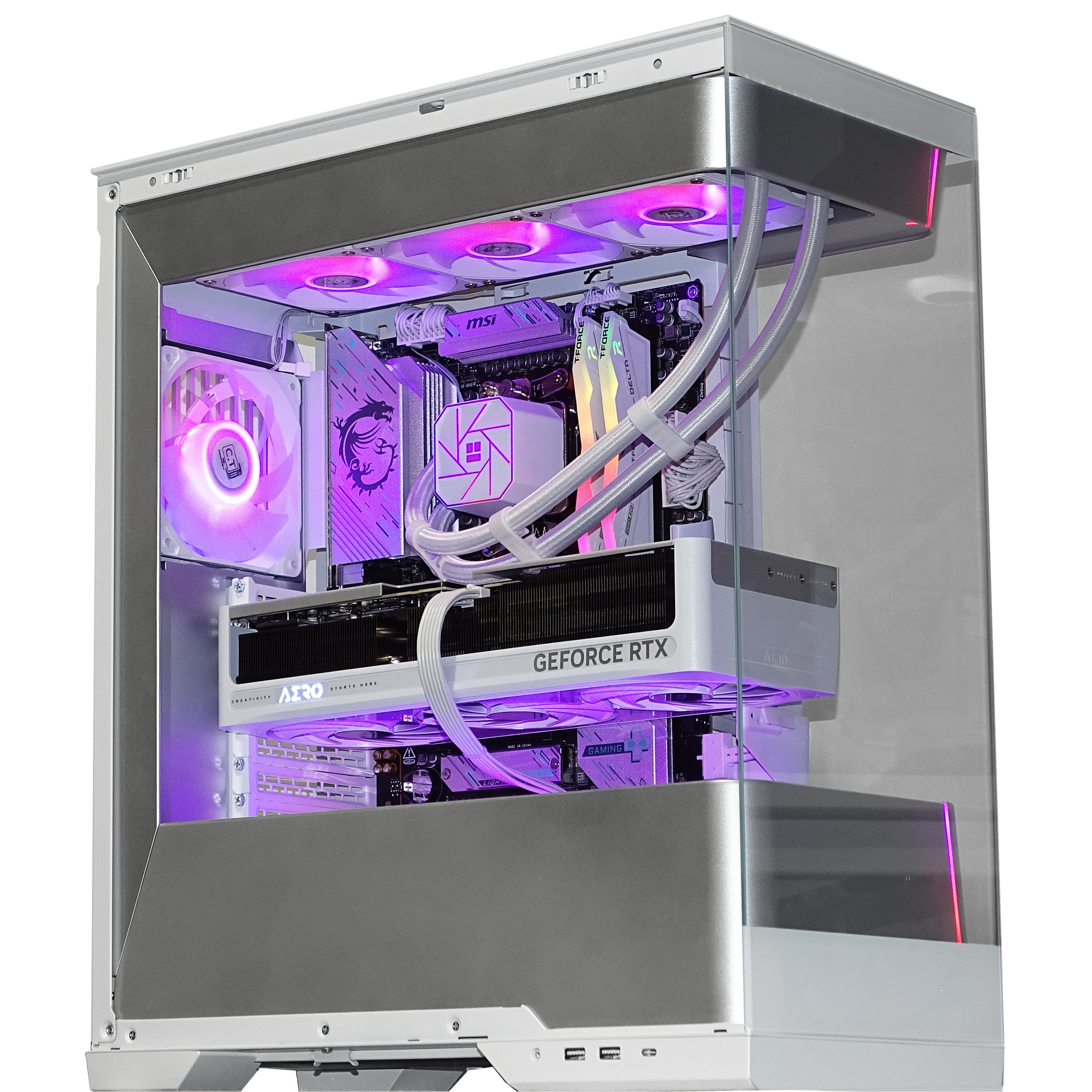 ARCTIC Gaming PC - RTX 5070Ti + i7 14700K + 32GB DDR5 + 2TB NVMe