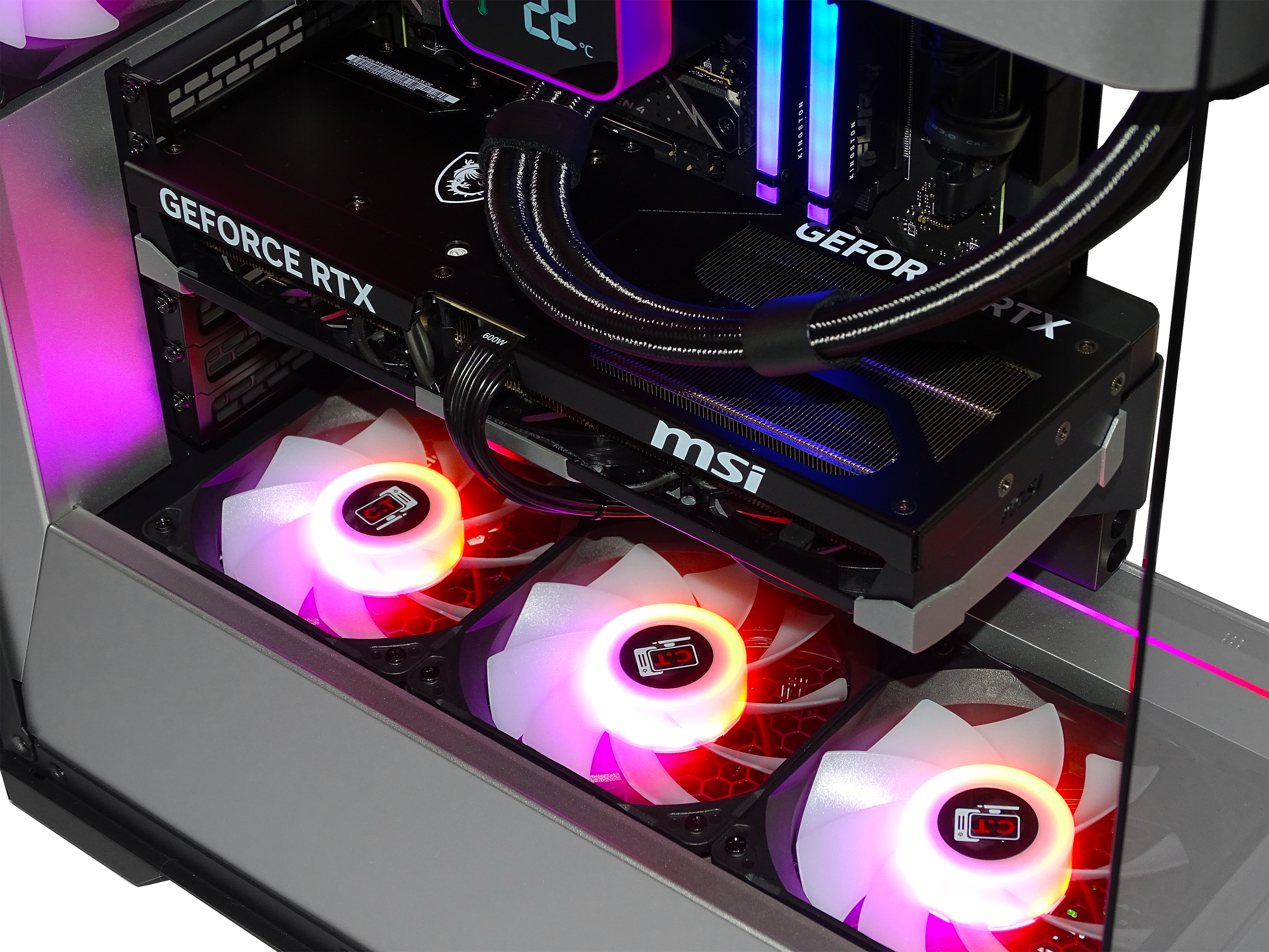 KNIGHT Gaming PC - RTX 5080 + i7 14700KF + 64GB DDR5 + 2TB NVMe + 4TB HDD