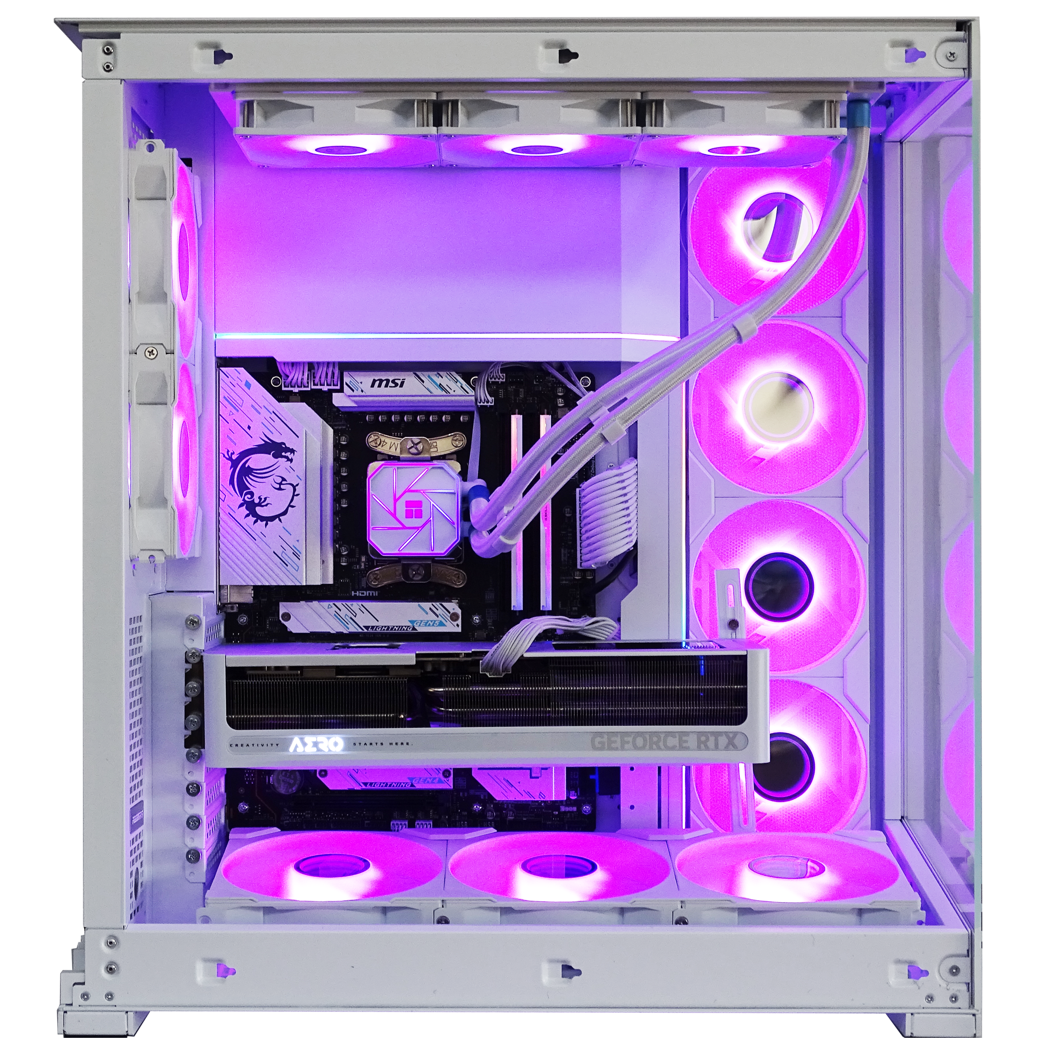 ECLIPSE Gaming PC - RTX 5070Ti + Ryzen 9800X3D + 64GB DDR5 + 4TB NVMe
