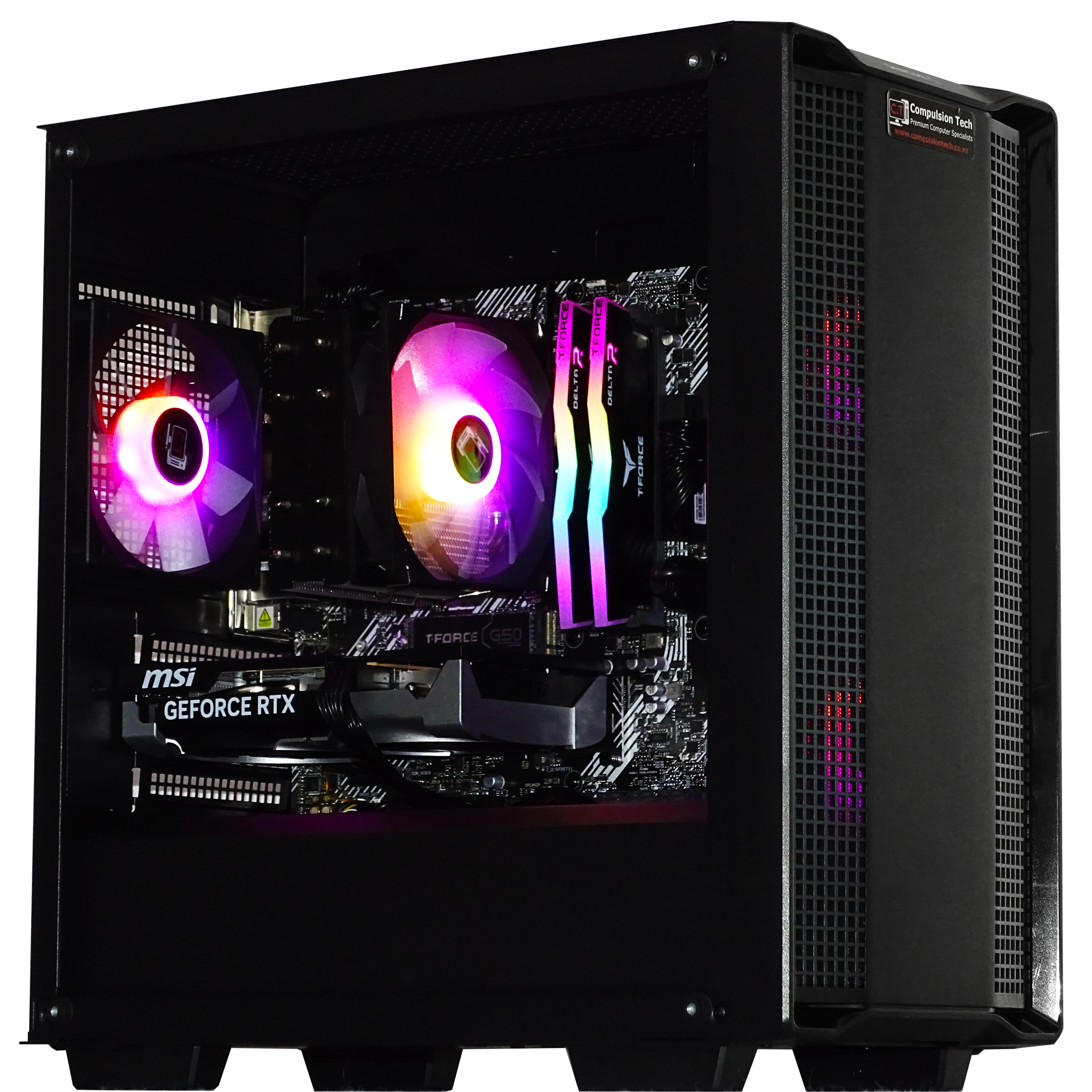 PULSAR Gaming PC - RTX 5060 + Ryzen 5600X + 16GB DDR4 + 1TB NVMe
