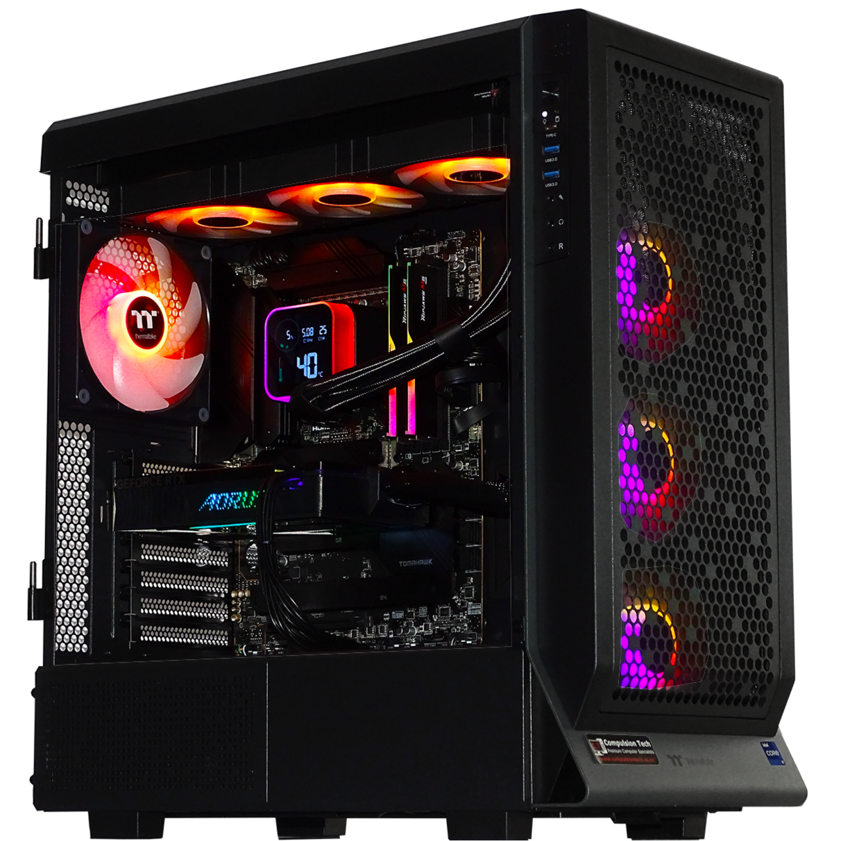 OBSIDIAN Gaming PC - RTX 5080 + i9 14900K + 64GB DDR5 + 4TB NVMe