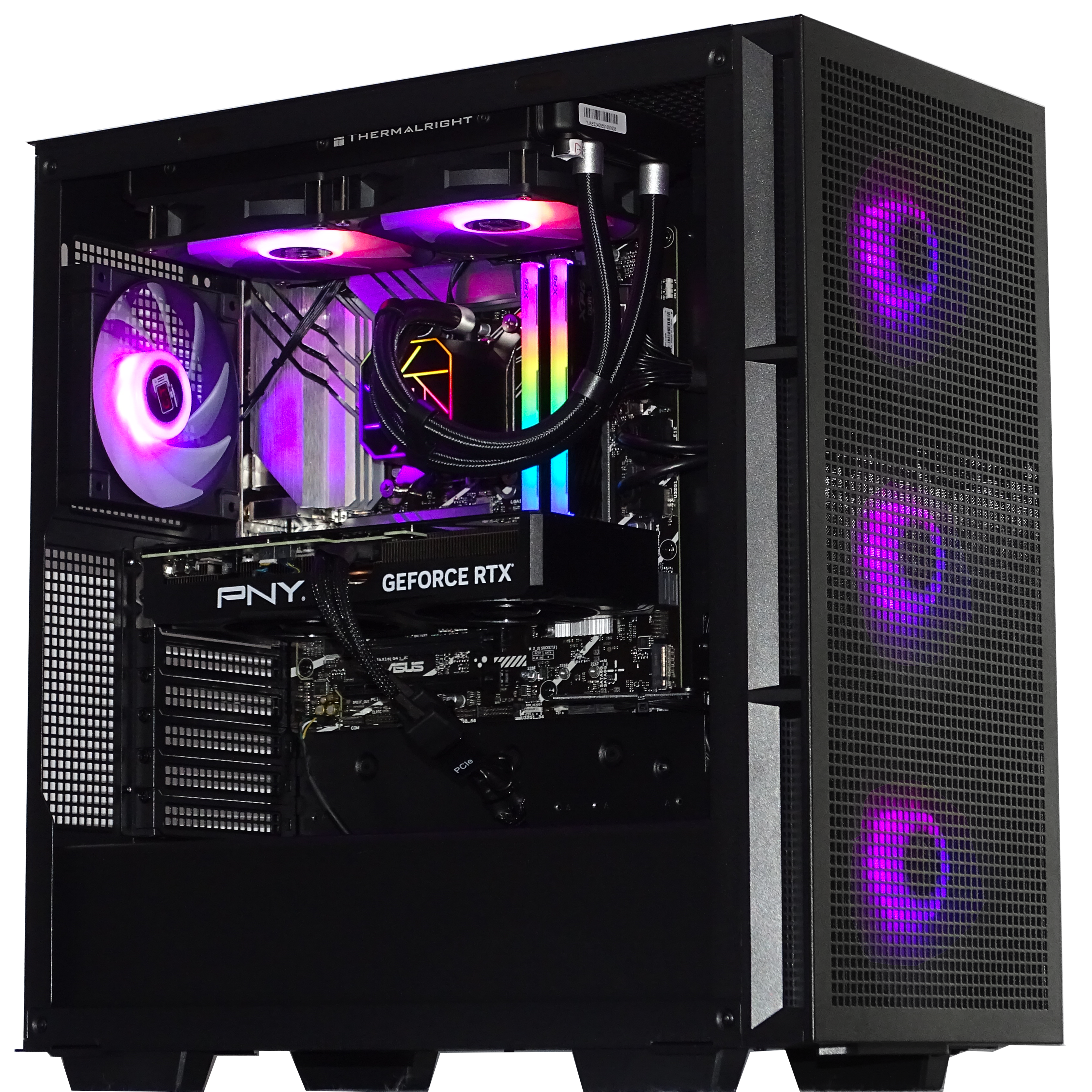 CRIMSON Gaming PC - RTX 4070 SUPER + i5 14400F + 32GB DDR5 + 2TB NVMe