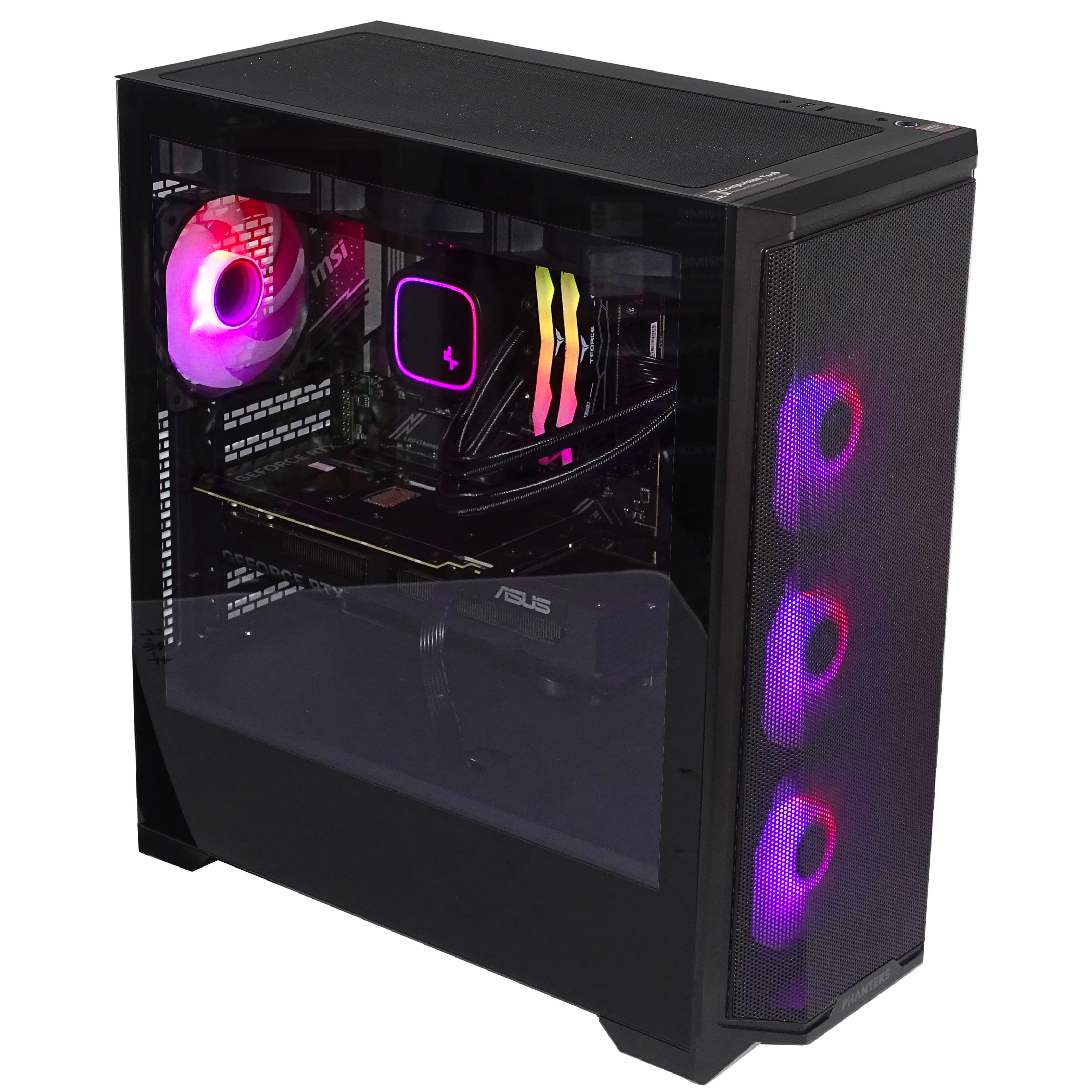 SUPERNOVA Gaming PC - RTX 5070Ti + Ryzen 9800X3D + 32GB DDR5 + 2TB NVMe