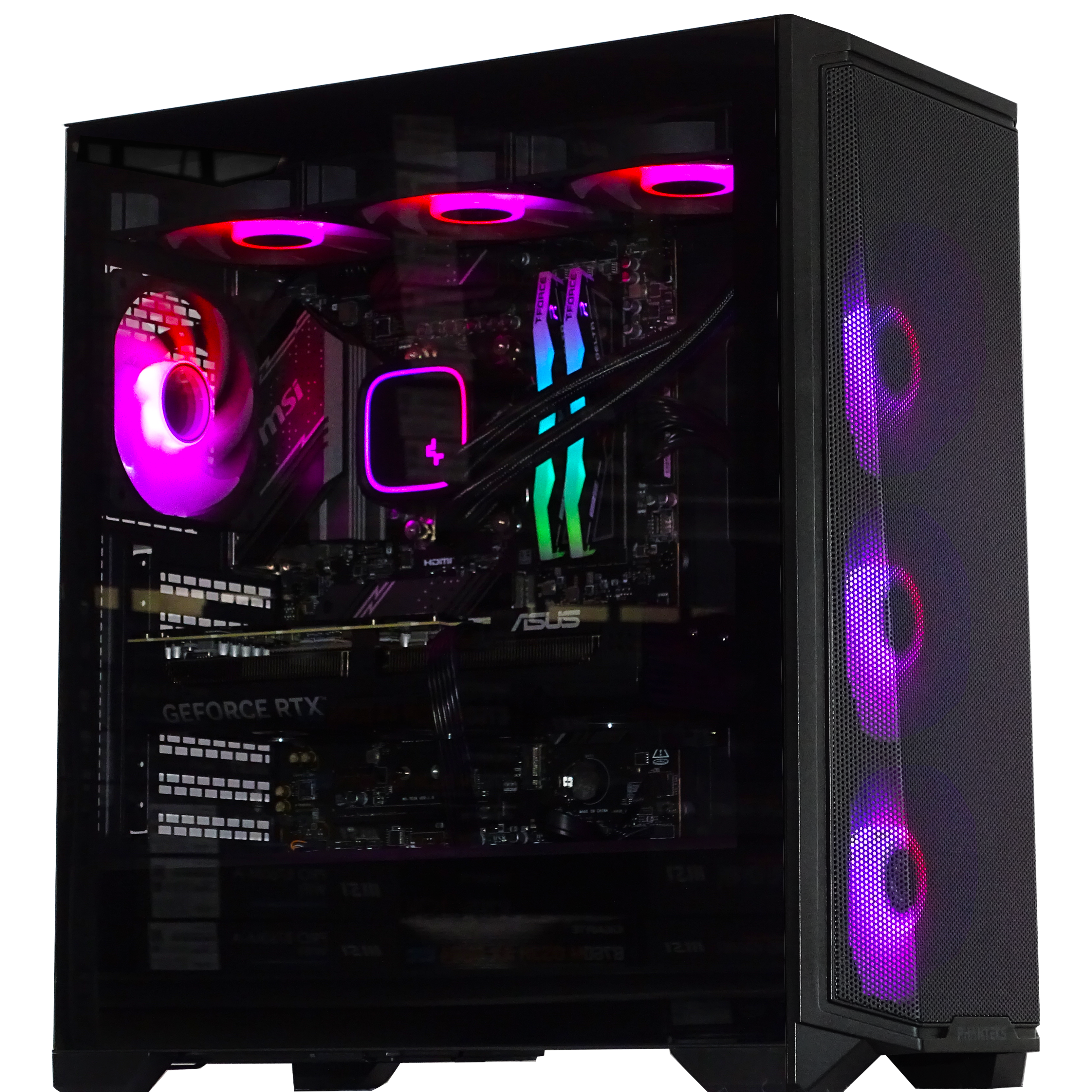 SUPERNOVA Gaming PC - RTX 5070Ti + Ryzen 9800X3D + 32GB DDR5 + 2TB NVMe