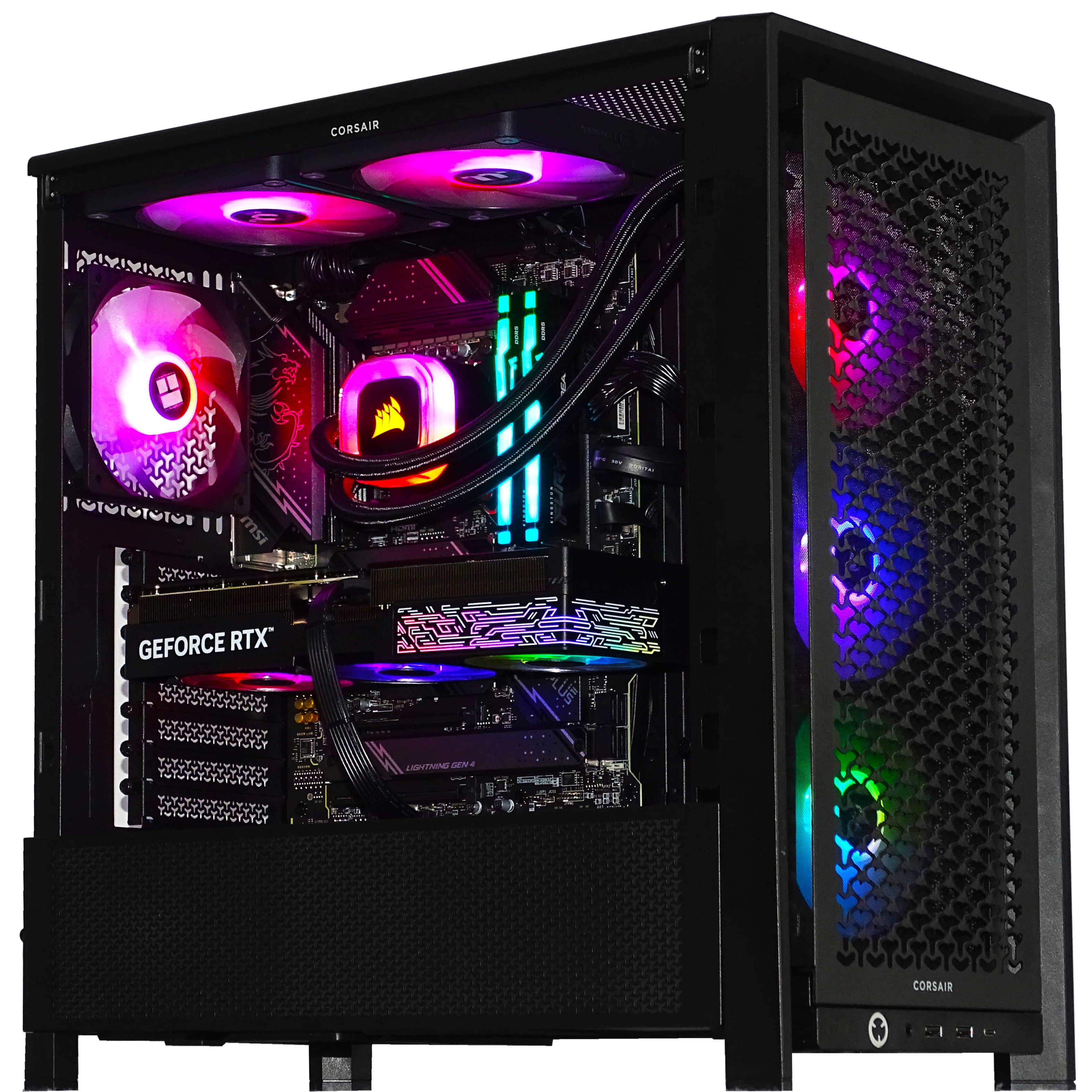 RAVAGE Gaming PC - RTX 5080 + i7 14700KF + 32GB DDR5 + 2TB NVMe