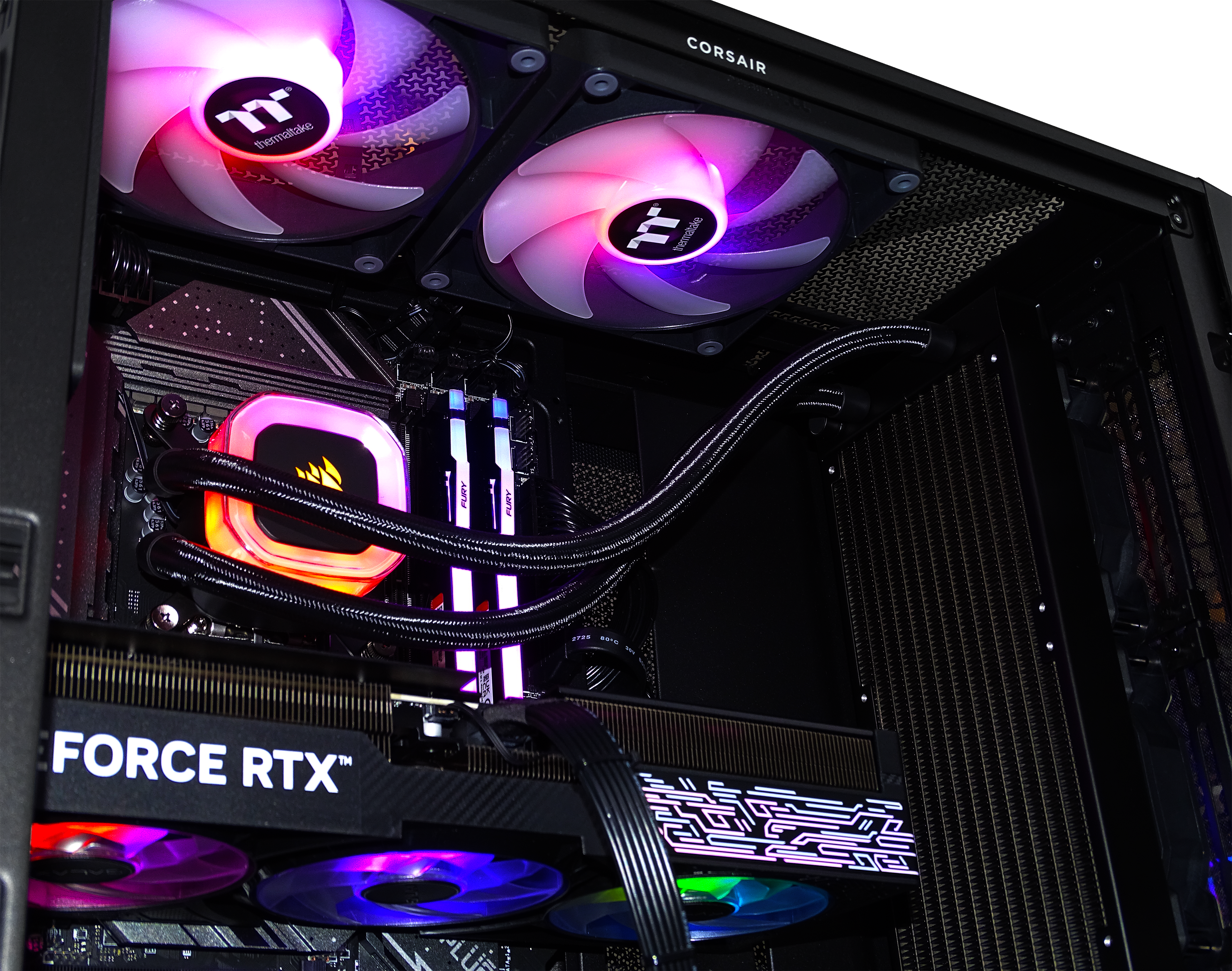RAVAGE Gaming PC - RTX 5080 + i7 14700KF + 32GB DDR5 + 2TB NVMe