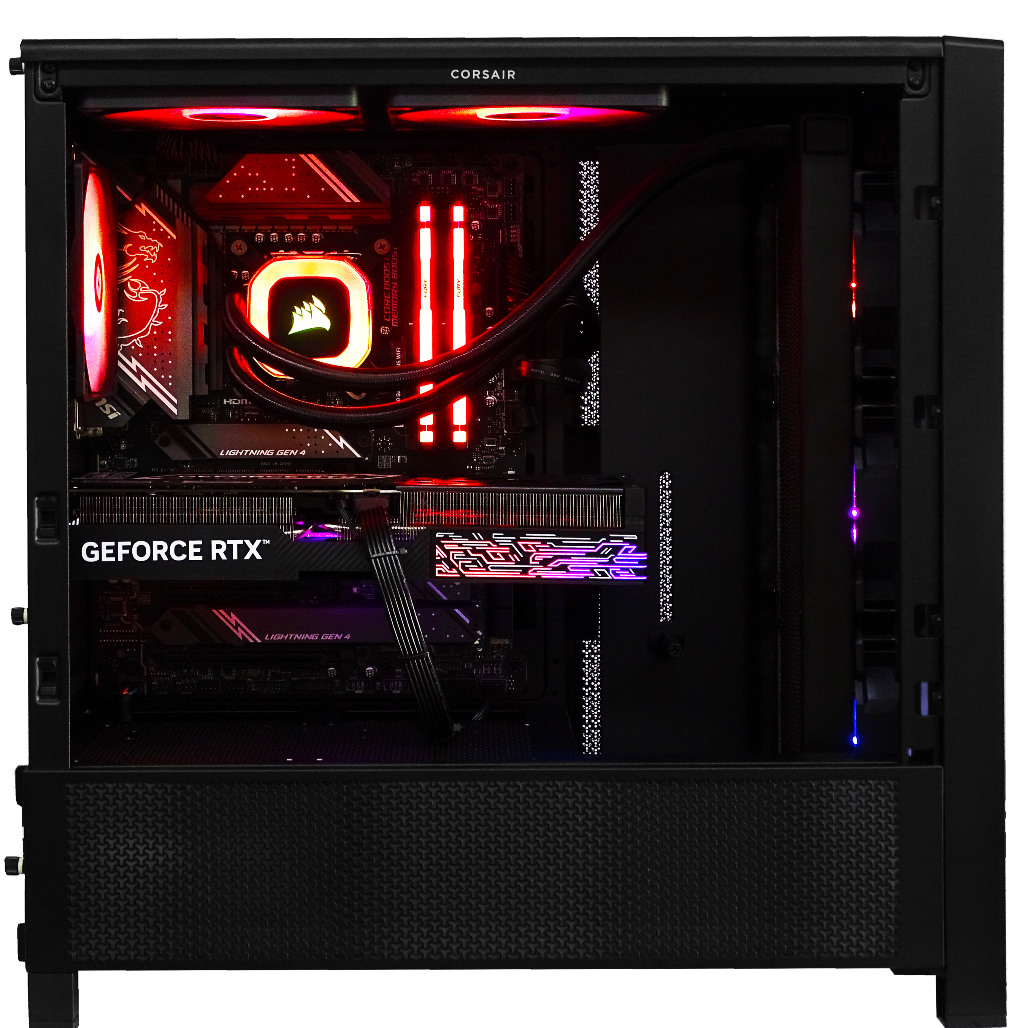 RAVAGE Gaming PC - RTX 5080 + i7 14700KF + 32GB DDR5 + 2TB NVMe