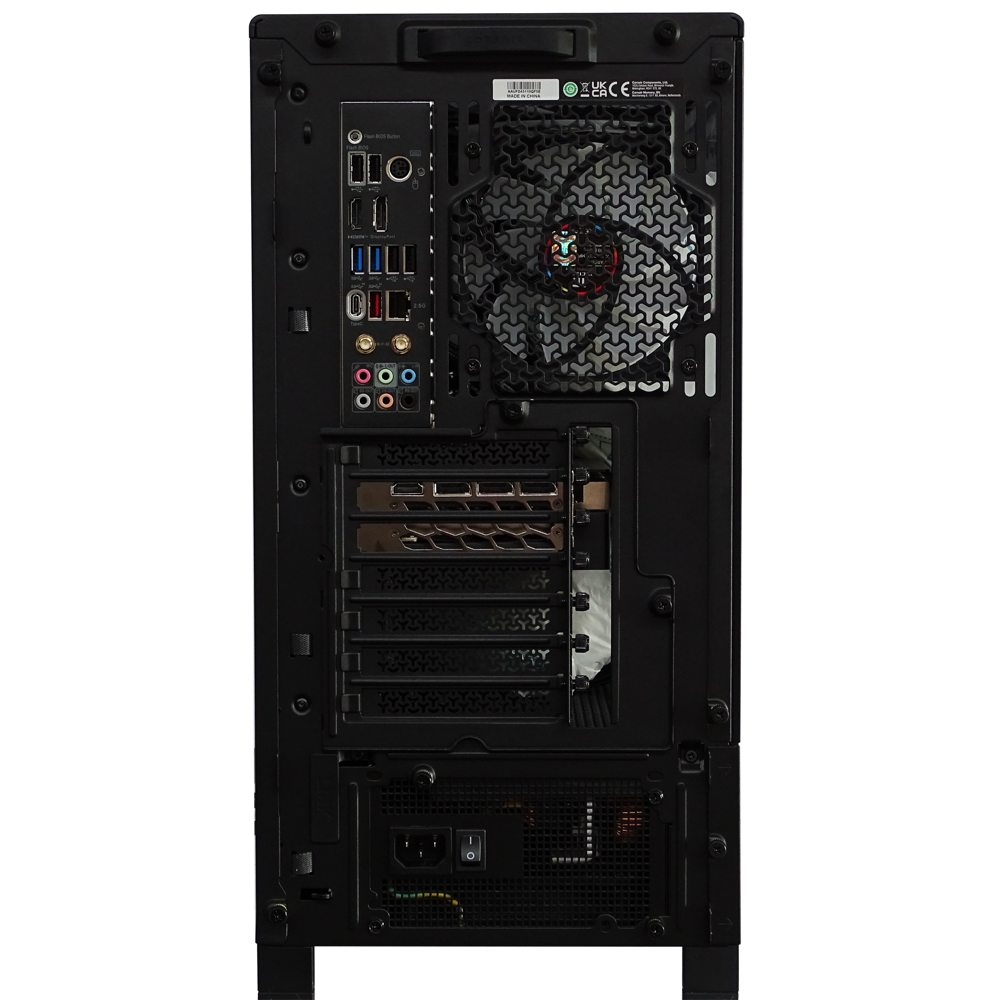 RAVAGE Gaming PC - RTX 5080 + i7 14700KF + 32GB DDR5 + 2TB NVMe