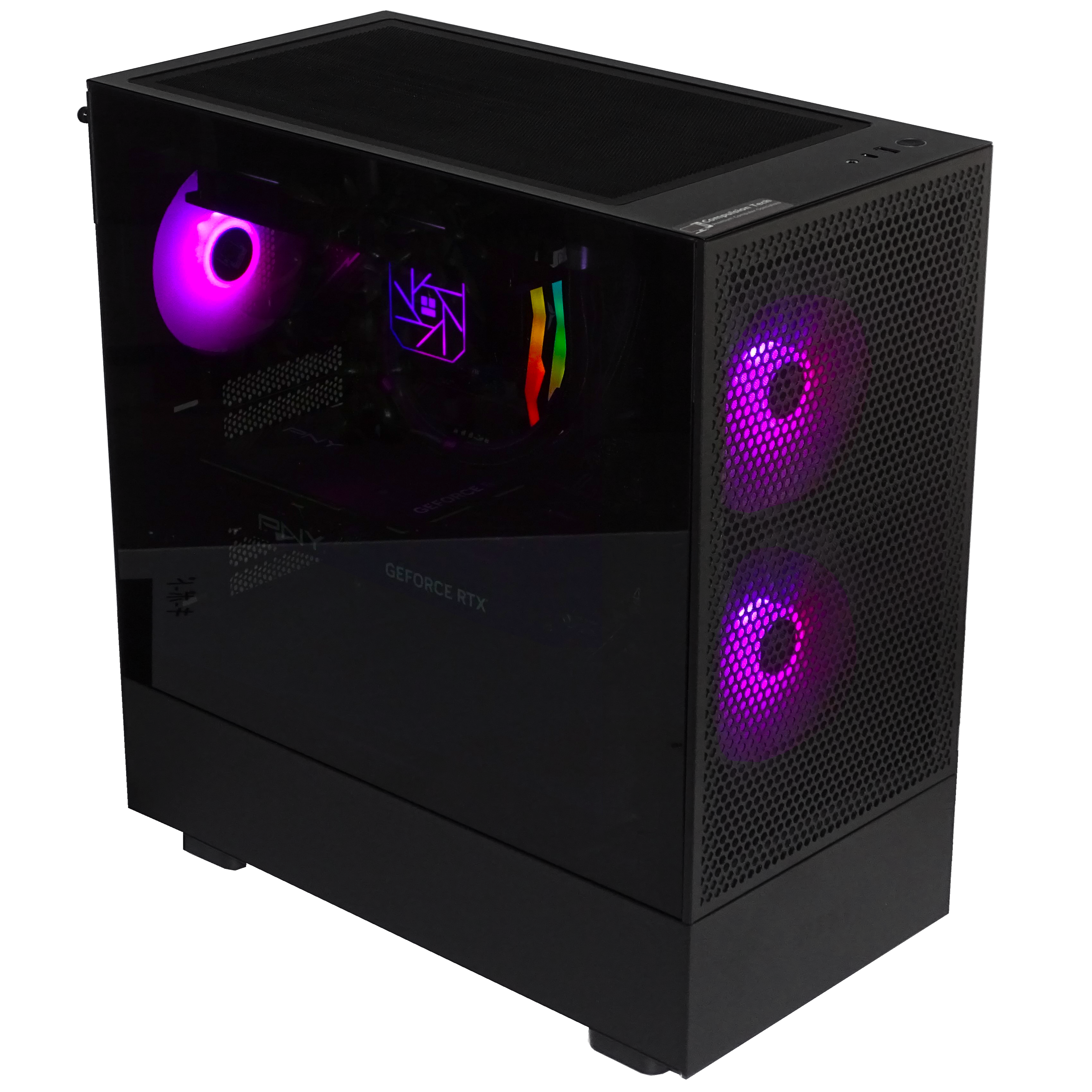 GHOST Gaming PC - RTX 4070 SUPER + Ryzen 9700X + 32GB DDR5 + 2TB NVMe