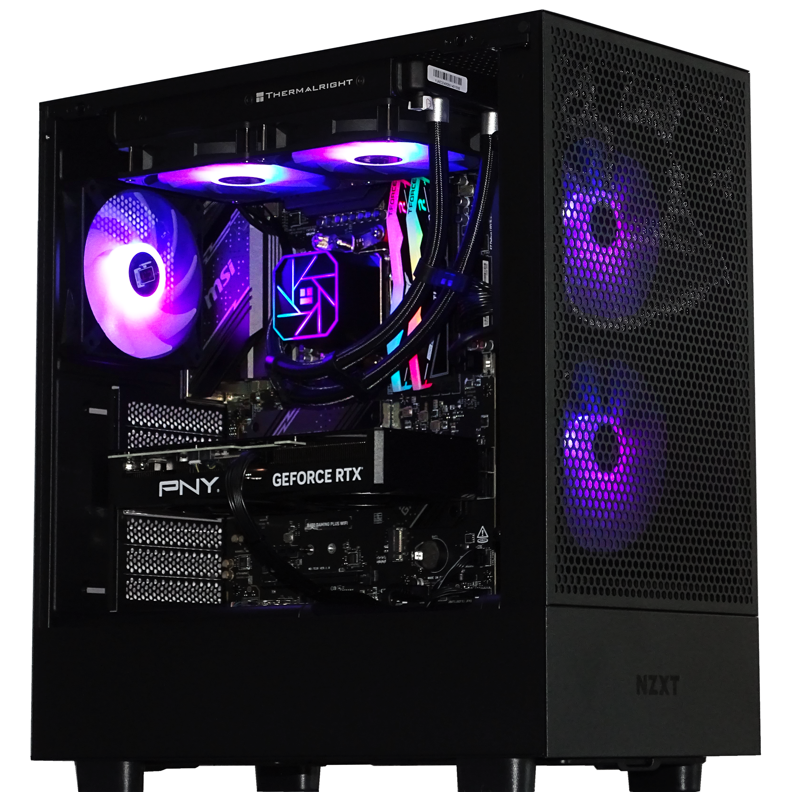 GHOST Gaming PC - RTX 4070 SUPER + Ryzen 9700X + 32GB DDR5 + 2TB NVMe