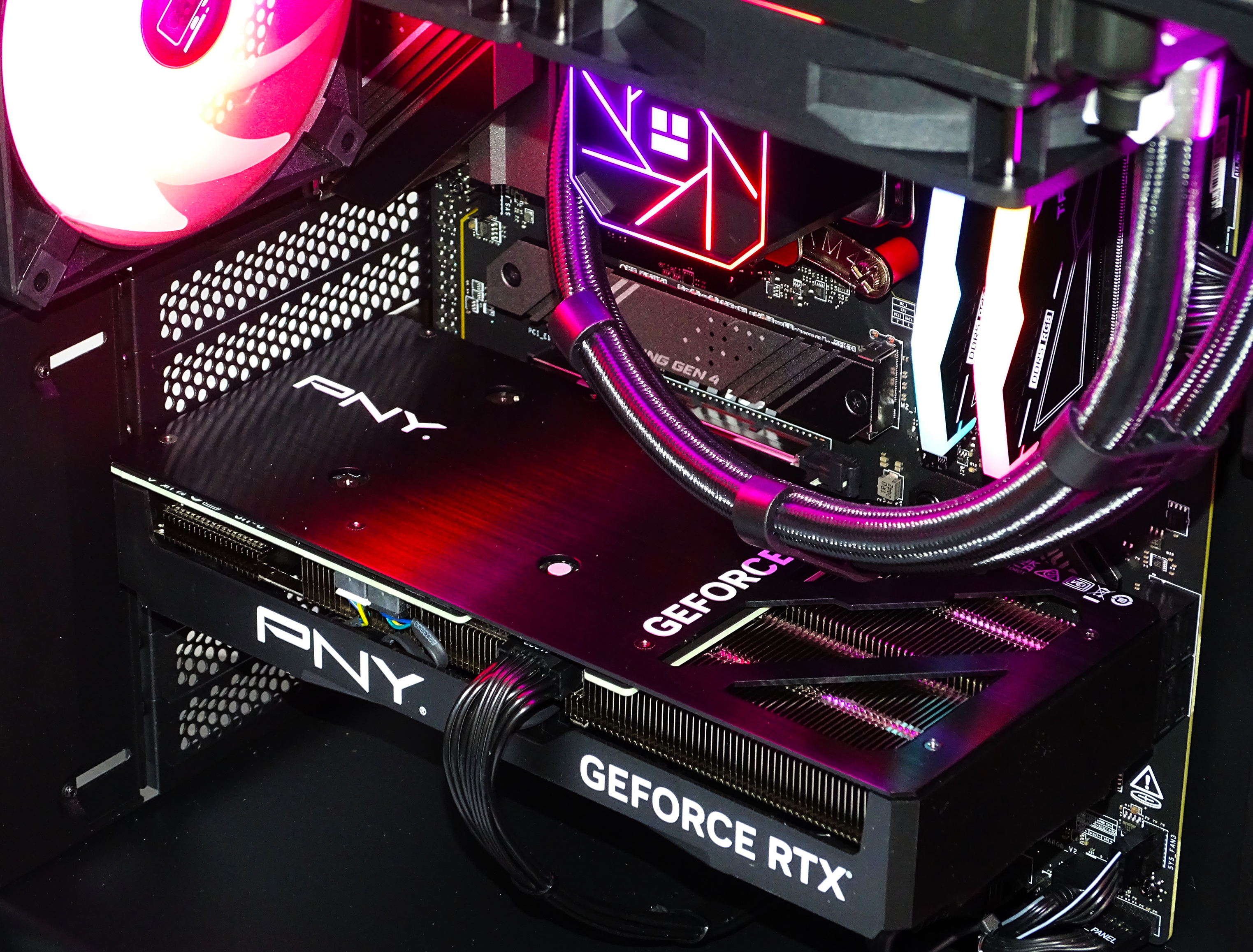 GHOST Gaming PC - RTX 4070 SUPER + Ryzen 9700X + 32GB DDR5 + 2TB NVMe