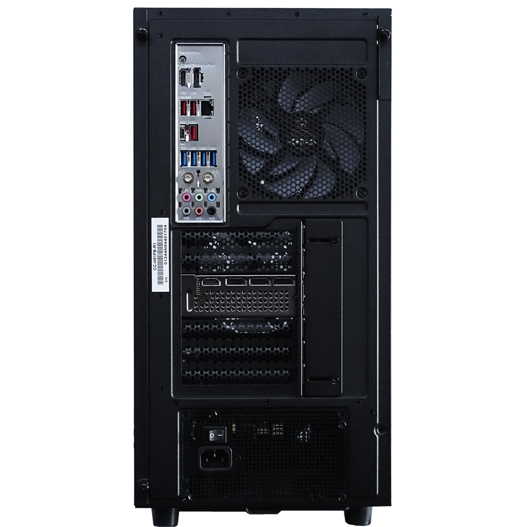 GHOST Gaming PC - RTX 4070 SUPER + Ryzen 9700X + 32GB DDR5 + 2TB NVMe
