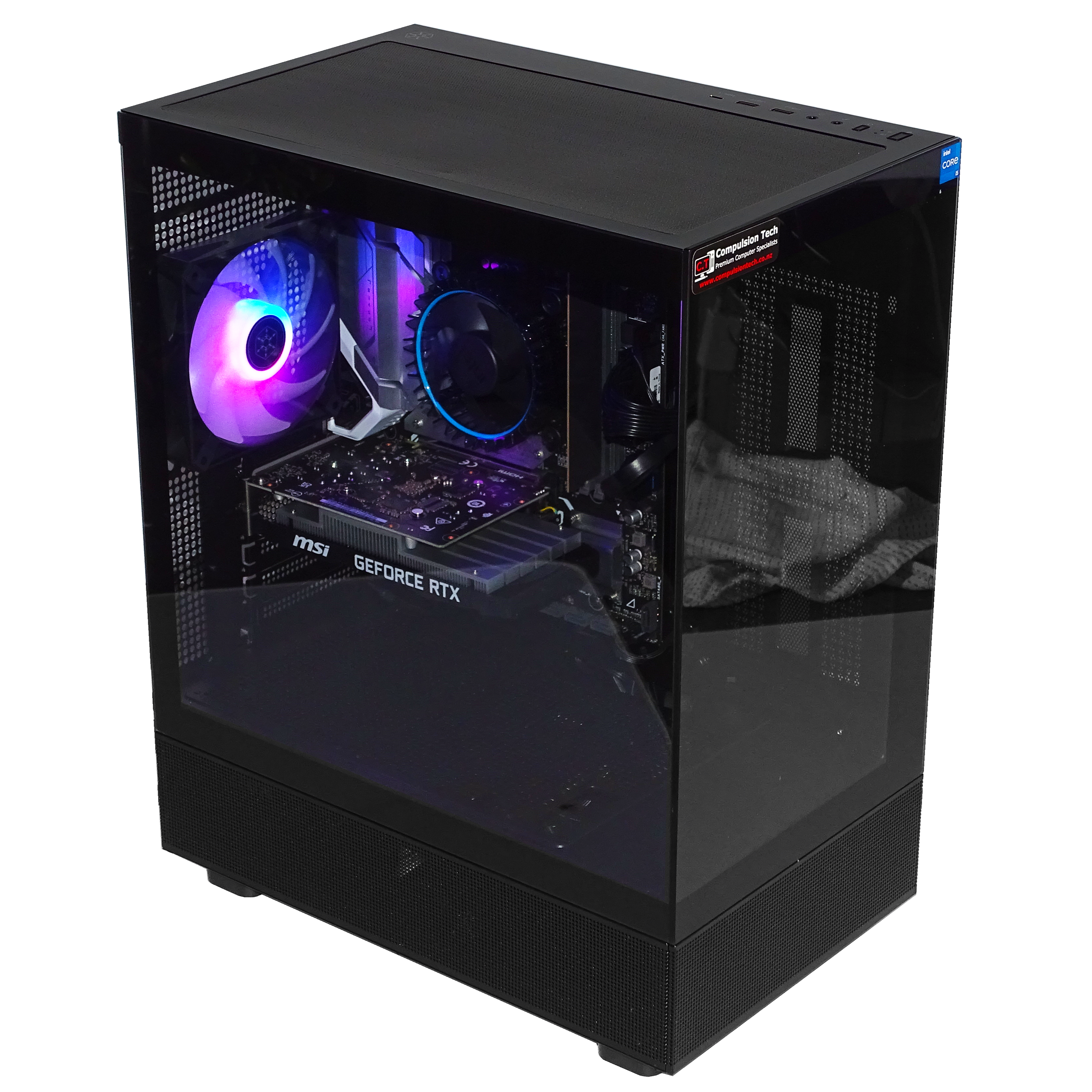 NEBULA Gaming PC - RTX 3050 + i5 12400F + 16GB DDR5 + 1TB NVMe