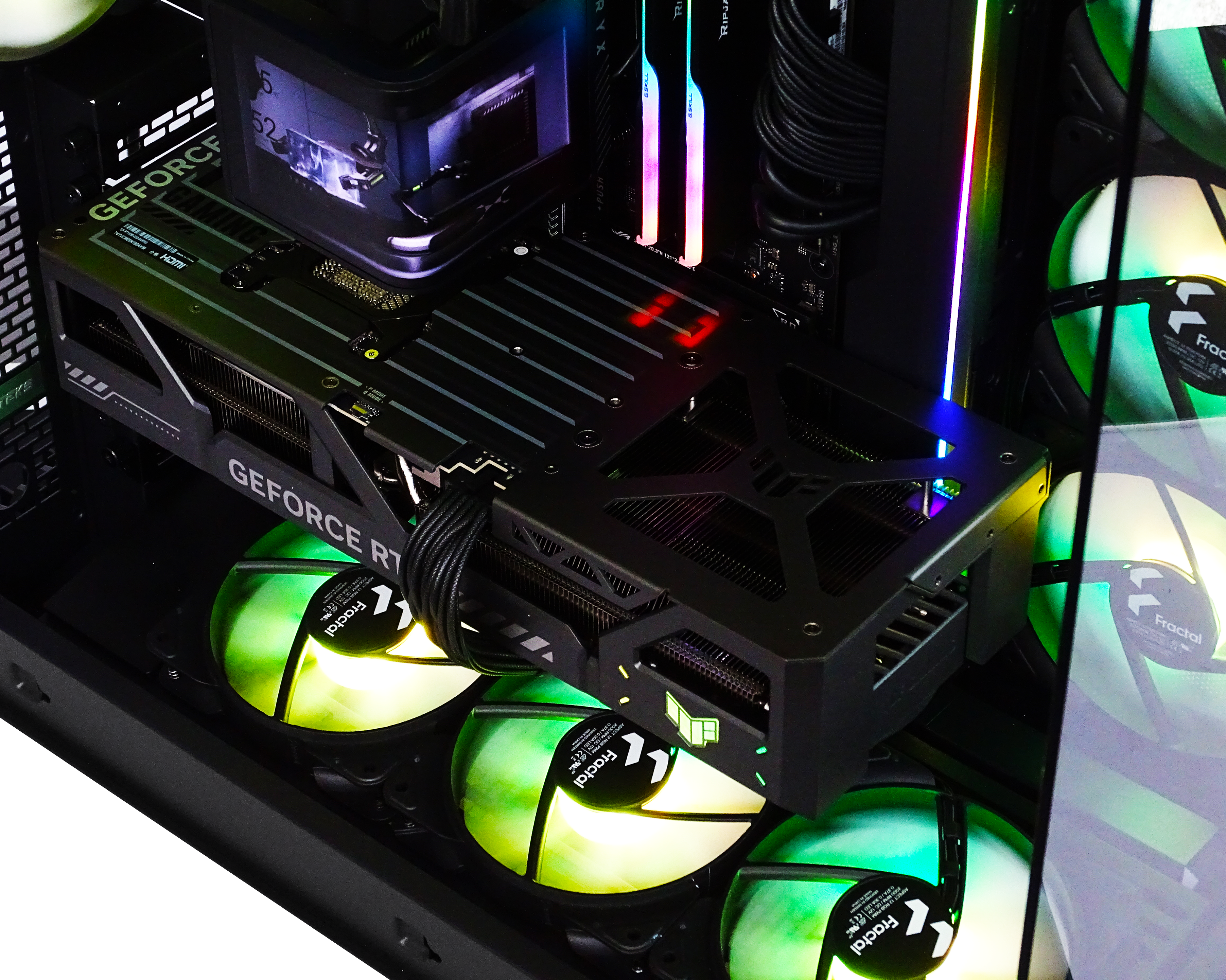 QUANTUM Gaming PC - RTX 5090 + Ryzen 9950X3D + 96GB DDR5 + 4TB NVMe + 8TB HDD