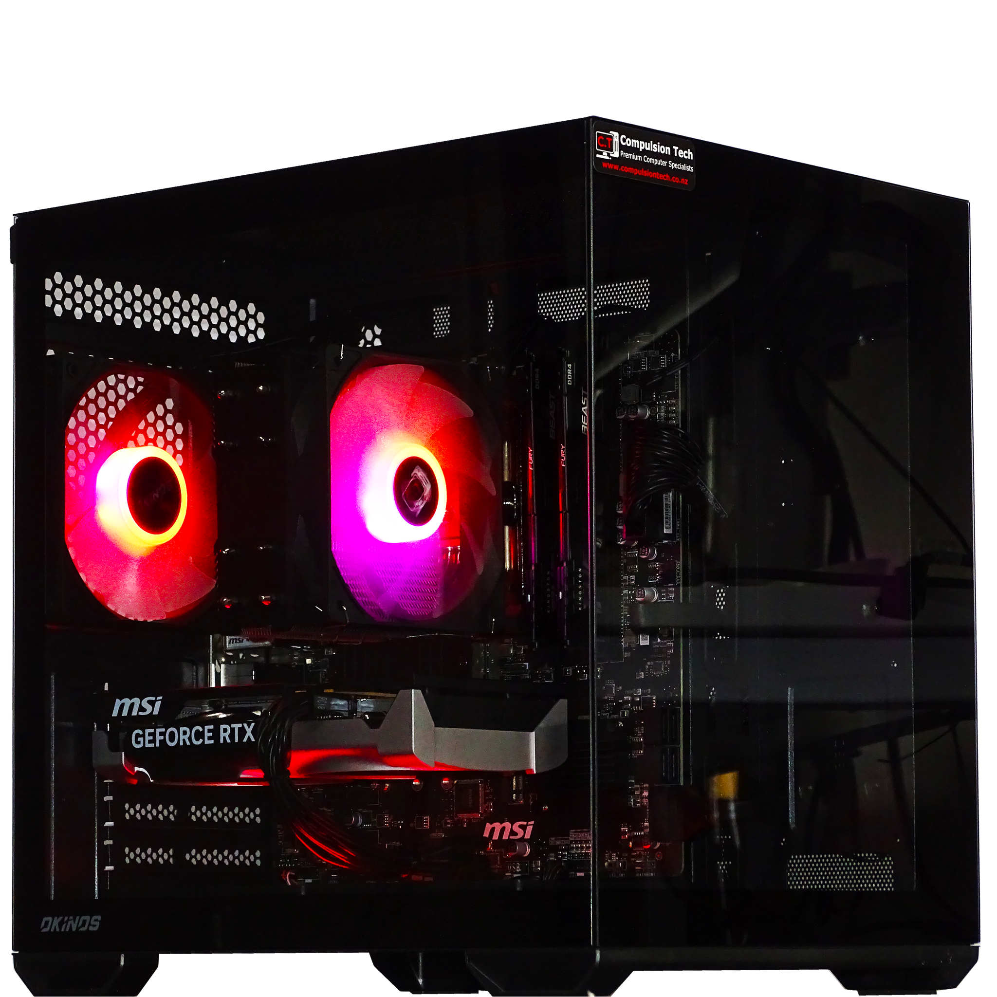 PULSAR Gaming PC - RTX 5060 + Ryzen 5500 + 16GB DDR4 + 1TB NVMe