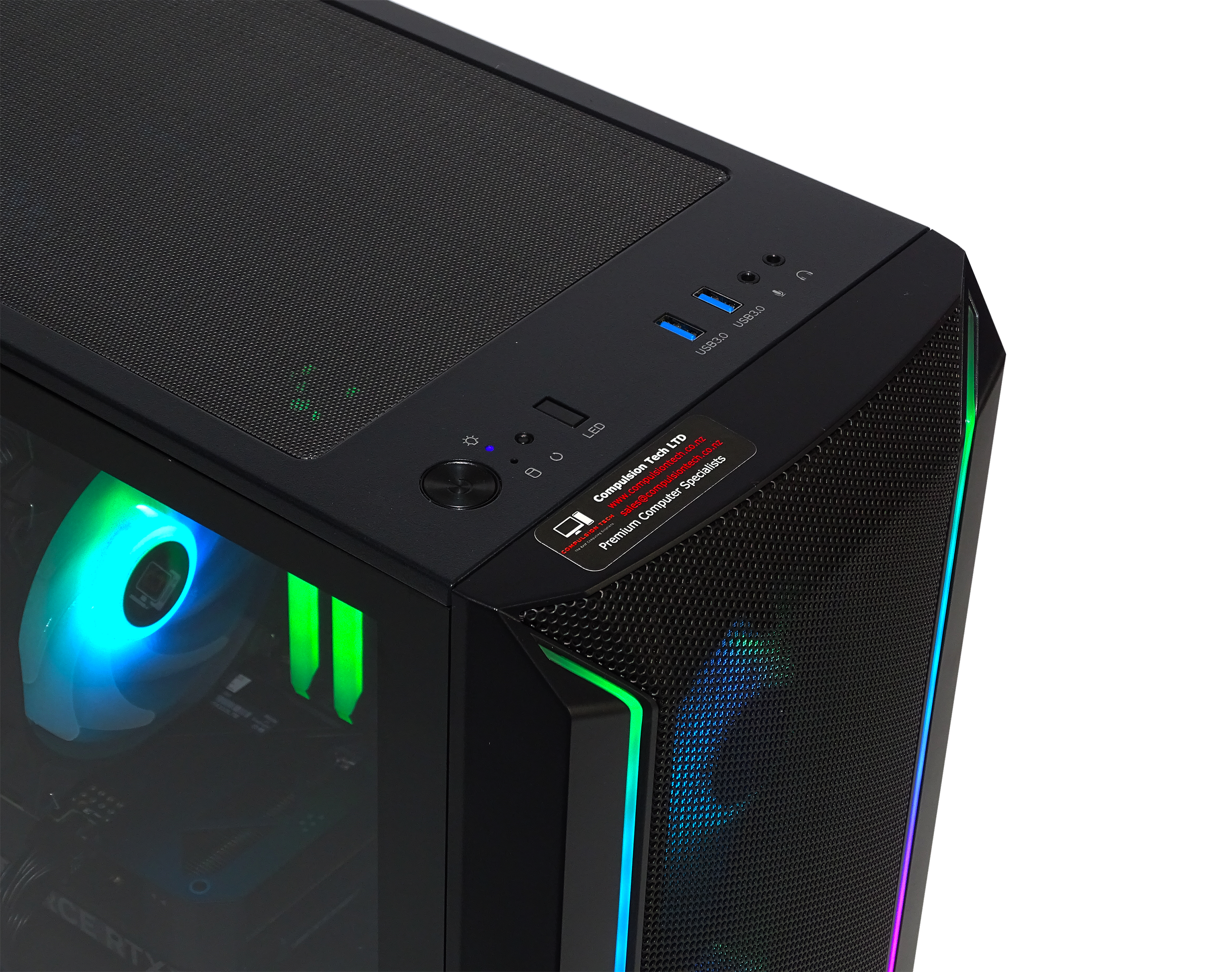 AQUA Gaming PC - RTX 4060 + Ryzen 9600X + 32GB DDR5 + 1TB NVMe