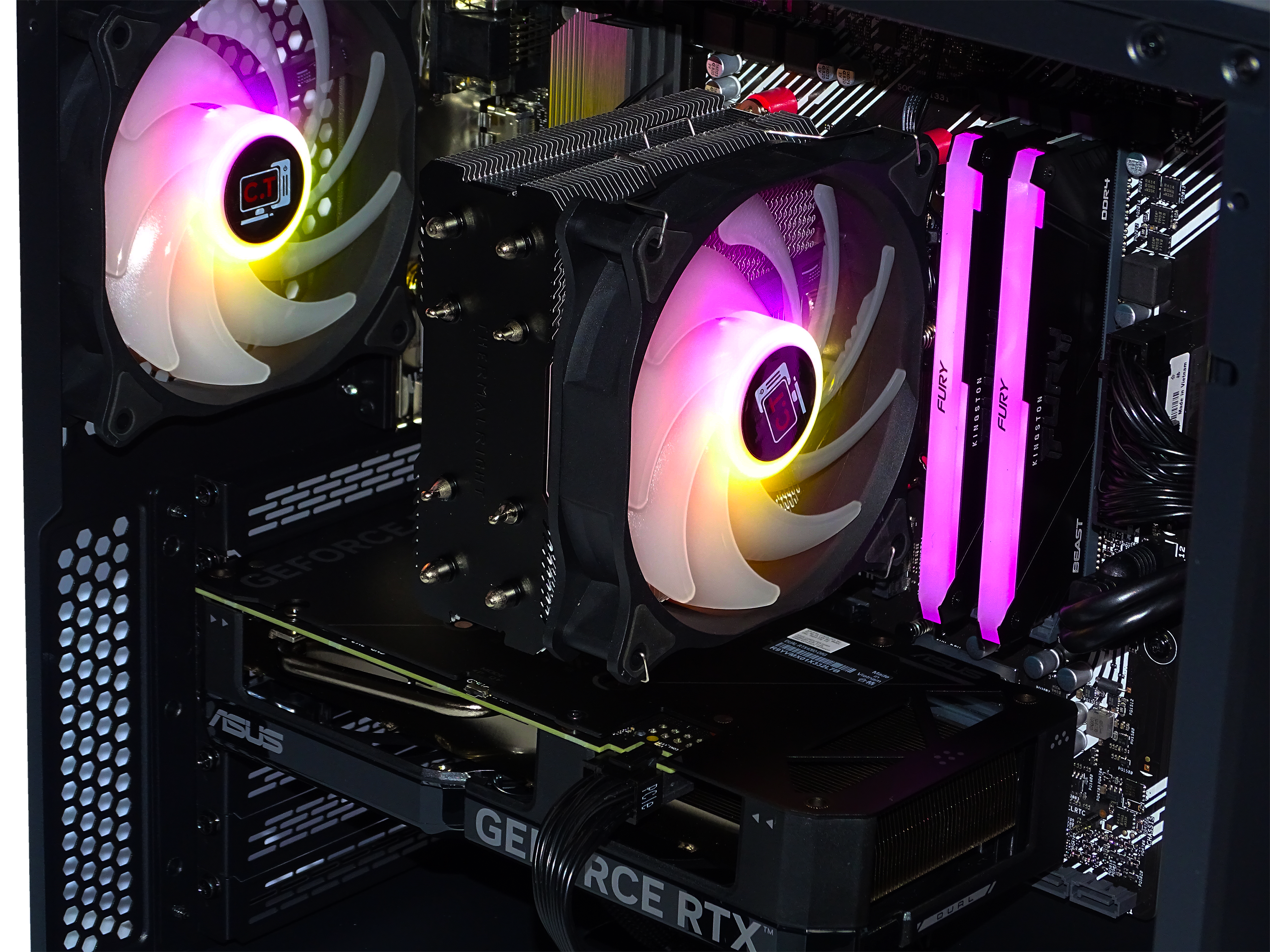AQUA Gaming PC - RTX 4060 + Ryzen 9600X + 32GB DDR5 + 1TB NVMe