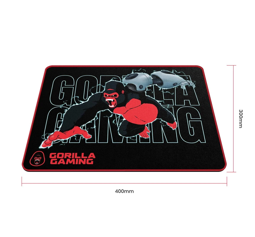 Gorilla Gaming Cloth Mousepad - Extreme Black