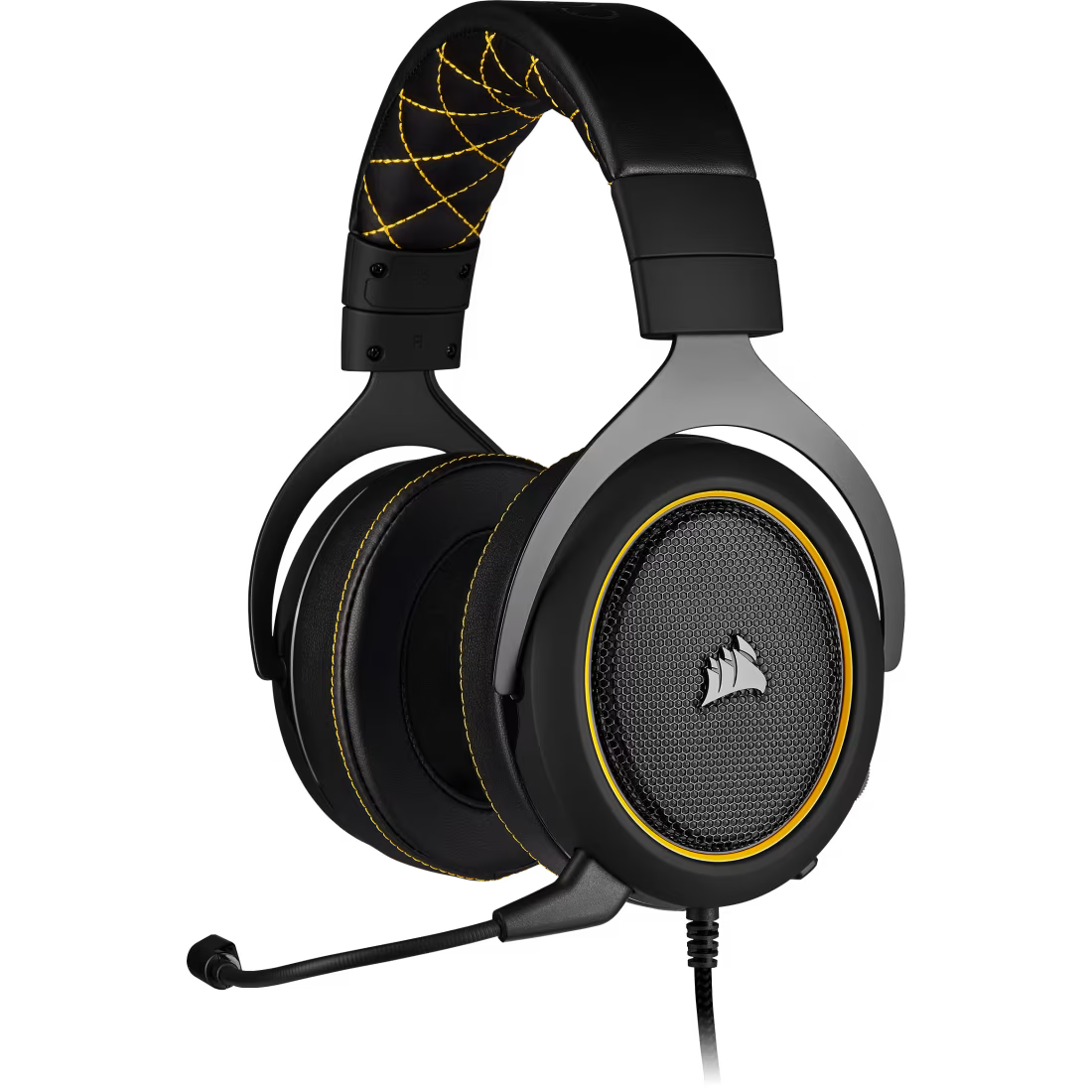 Corsair HS60 PRO 7.1 Surround Wired Gaming Headset - Yellow Edition