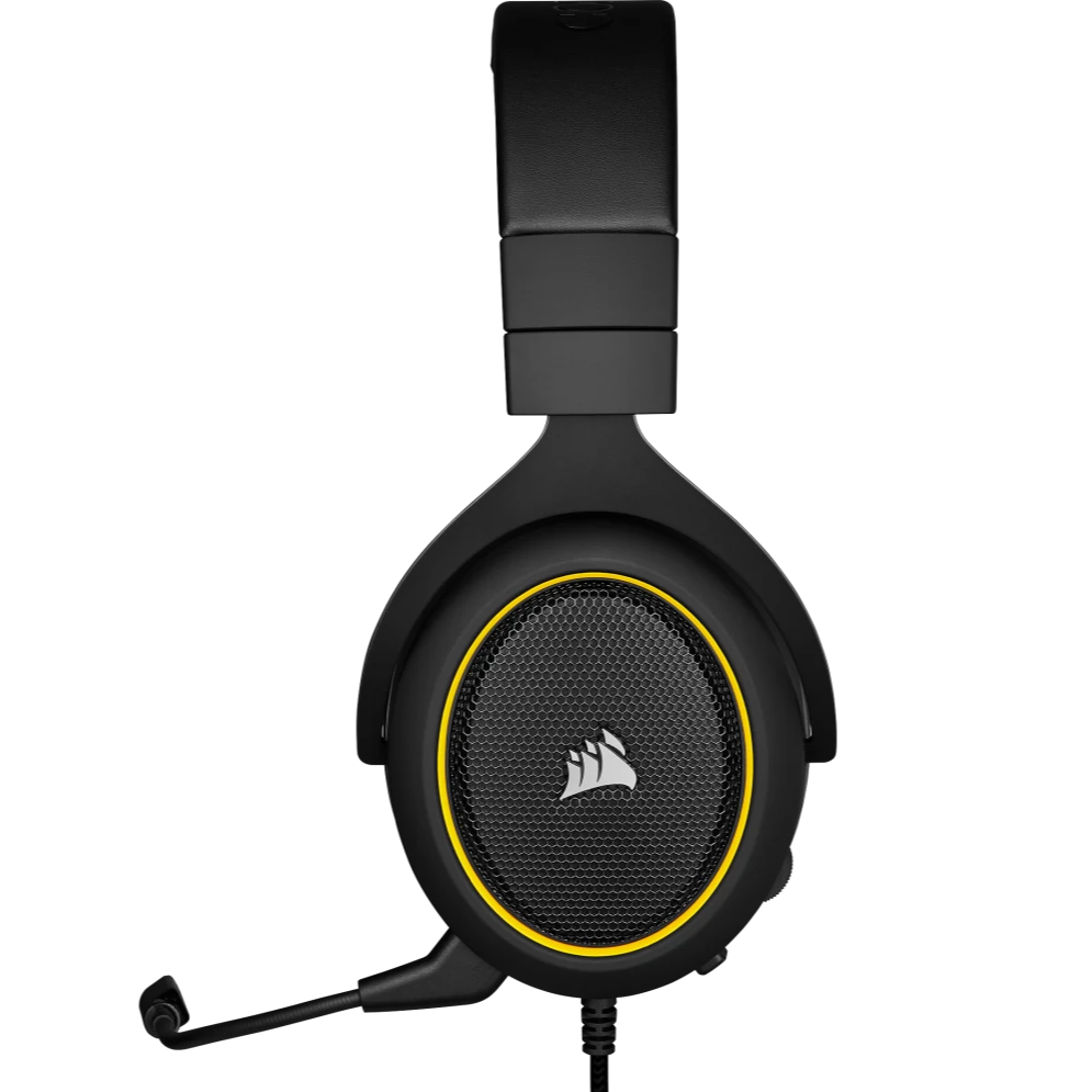 Corsair HS60 PRO 7.1 Surround Wired Gaming Headset - Yellow Edition